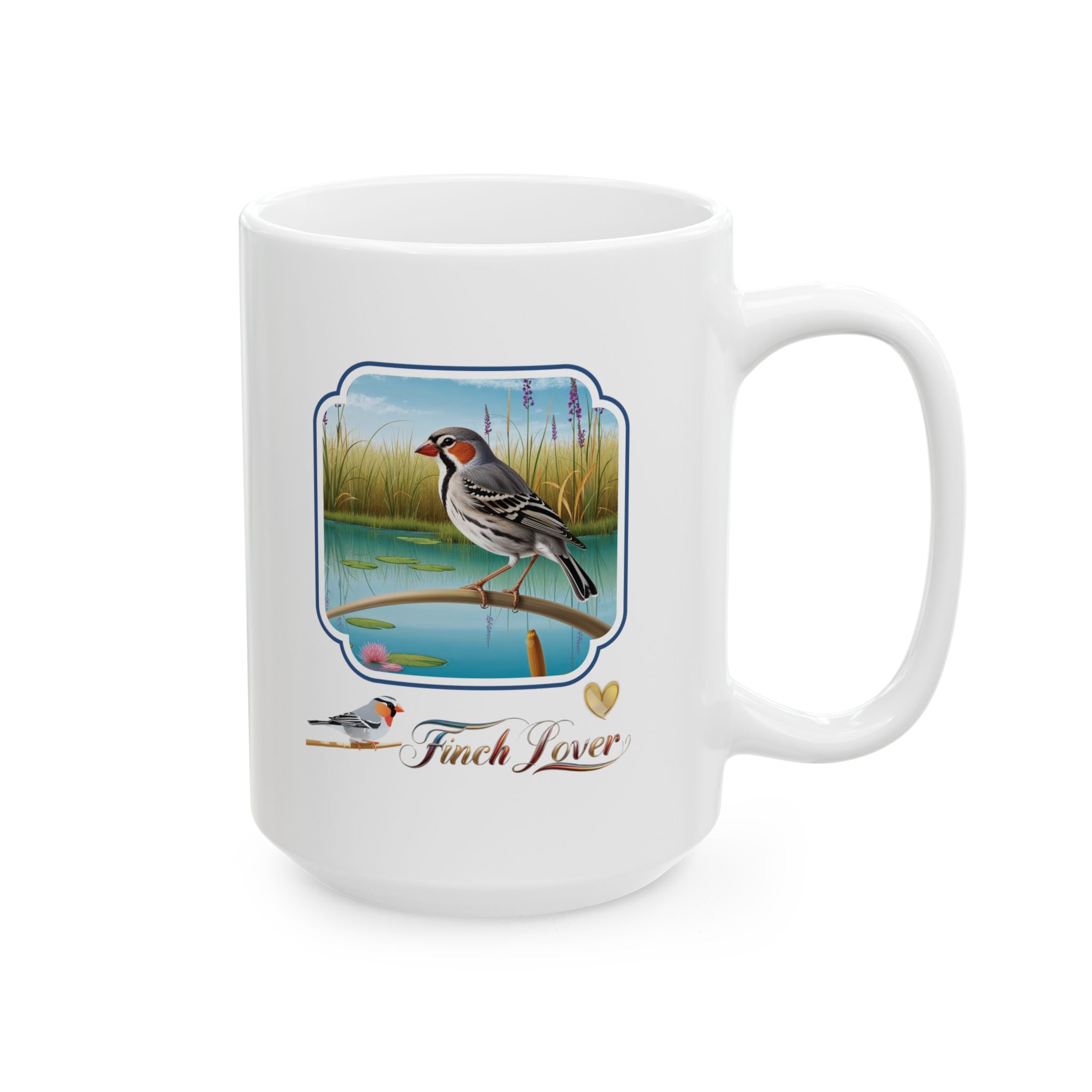 Finch Lover Nature Scenic Mug