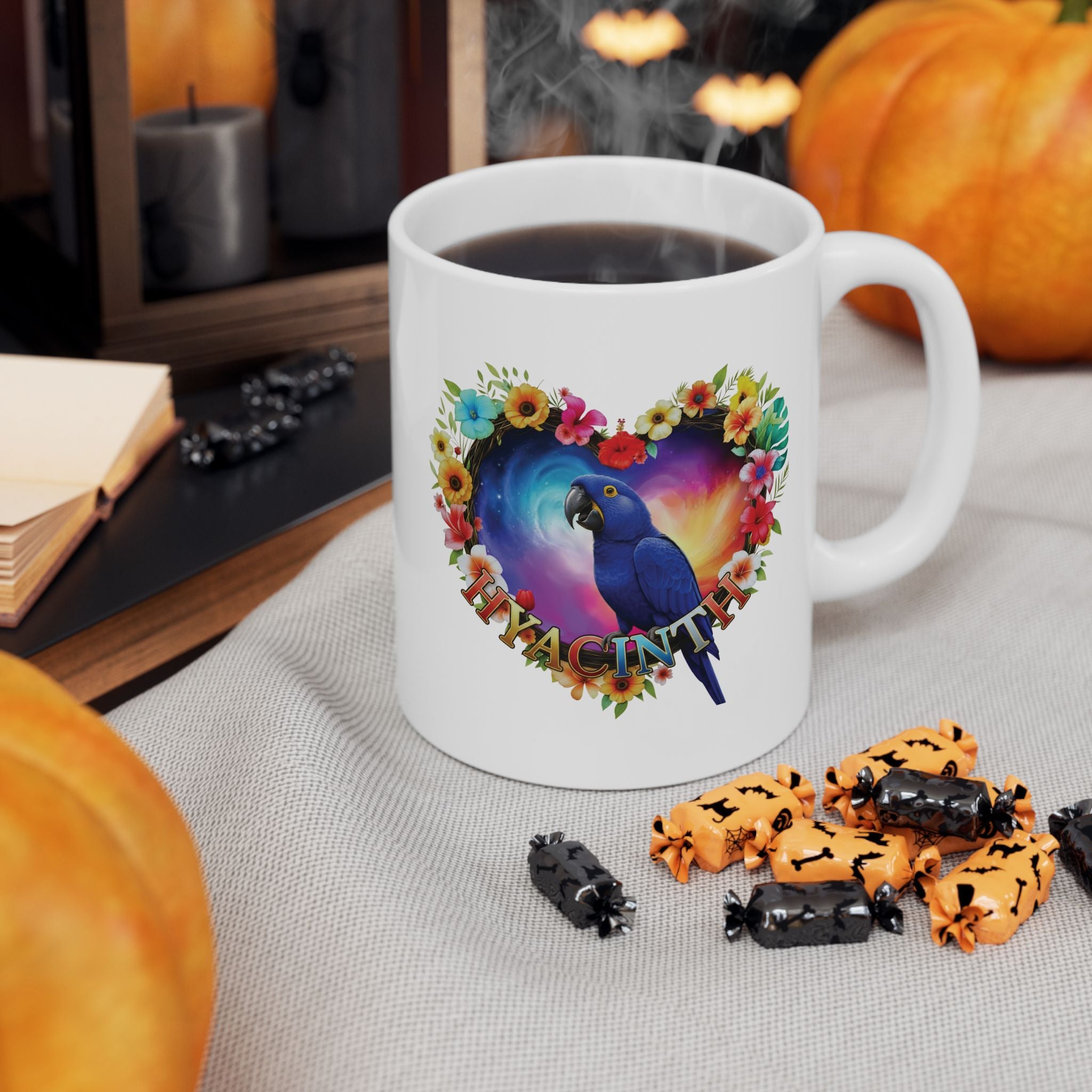 Rainbow Hyacinth Parrot Mug