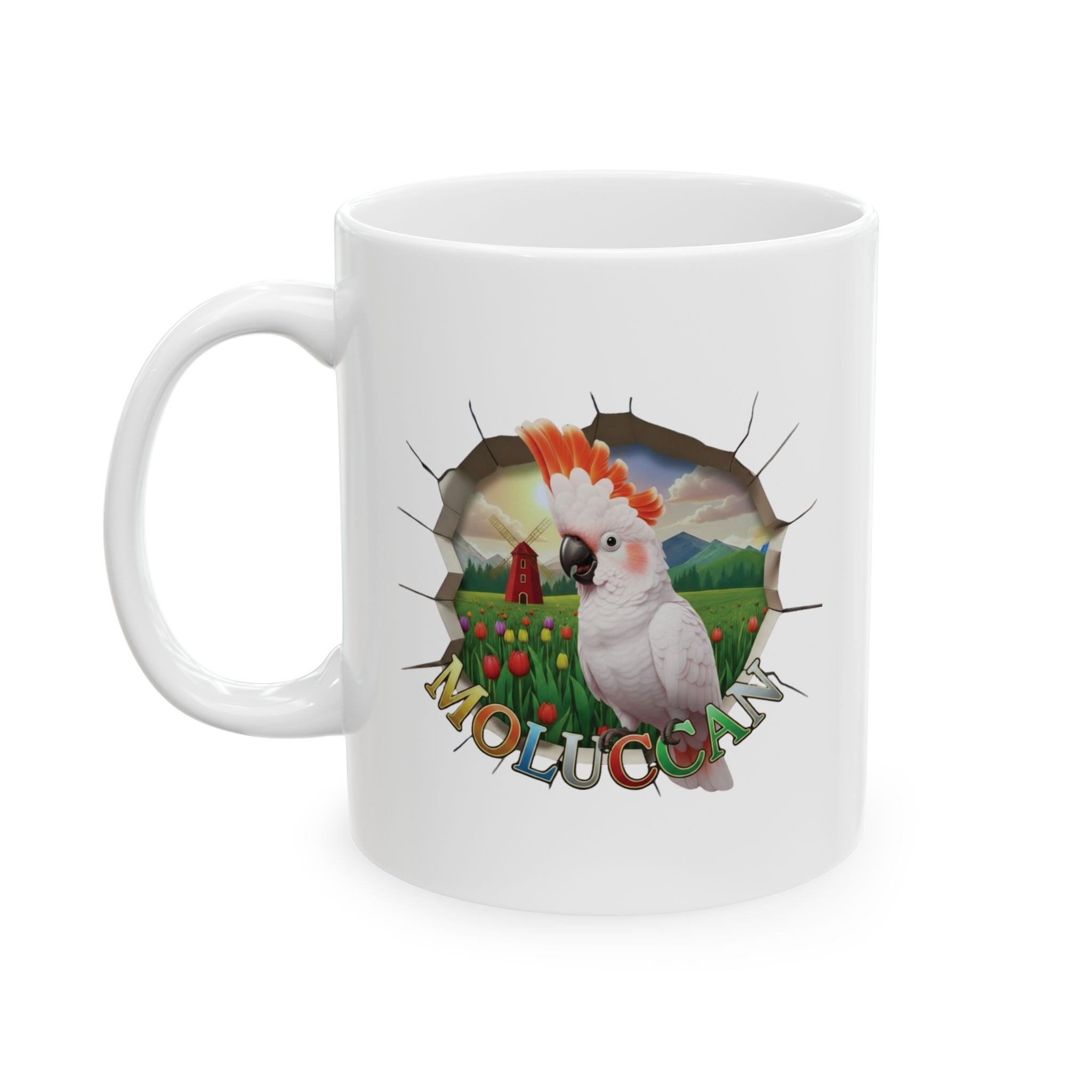 Moluccan Cockatoo Breakthrough Mug
