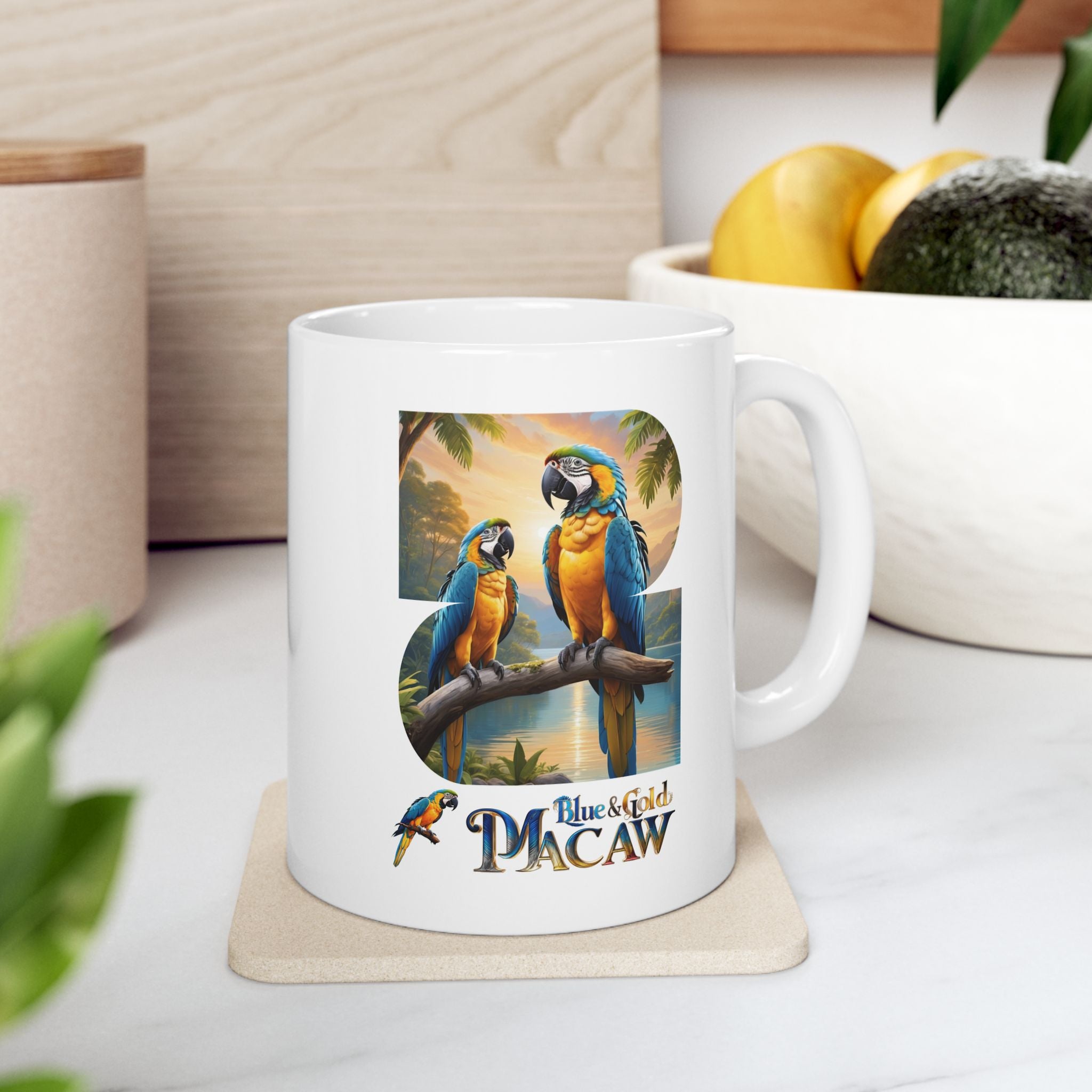 Blue & Gold Macaw Mug