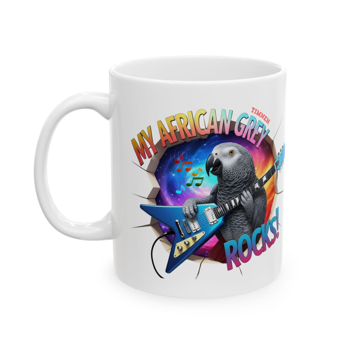 My African Grey Rocks Mug