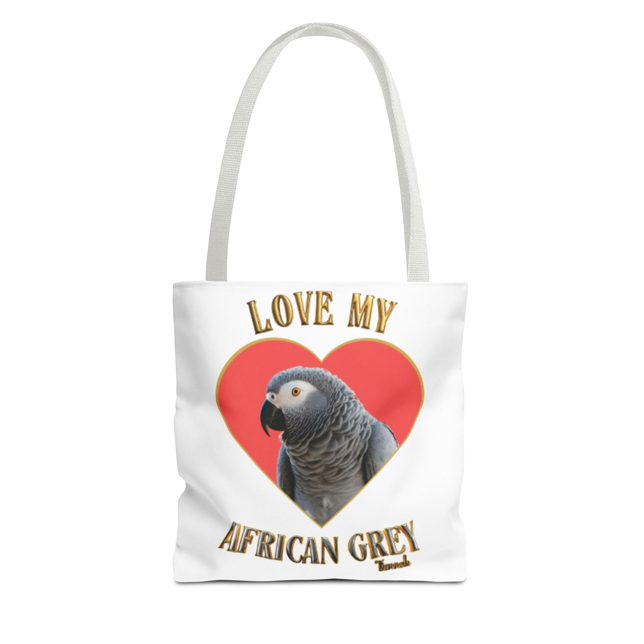Love My African Grey Timneh Tote Bag
