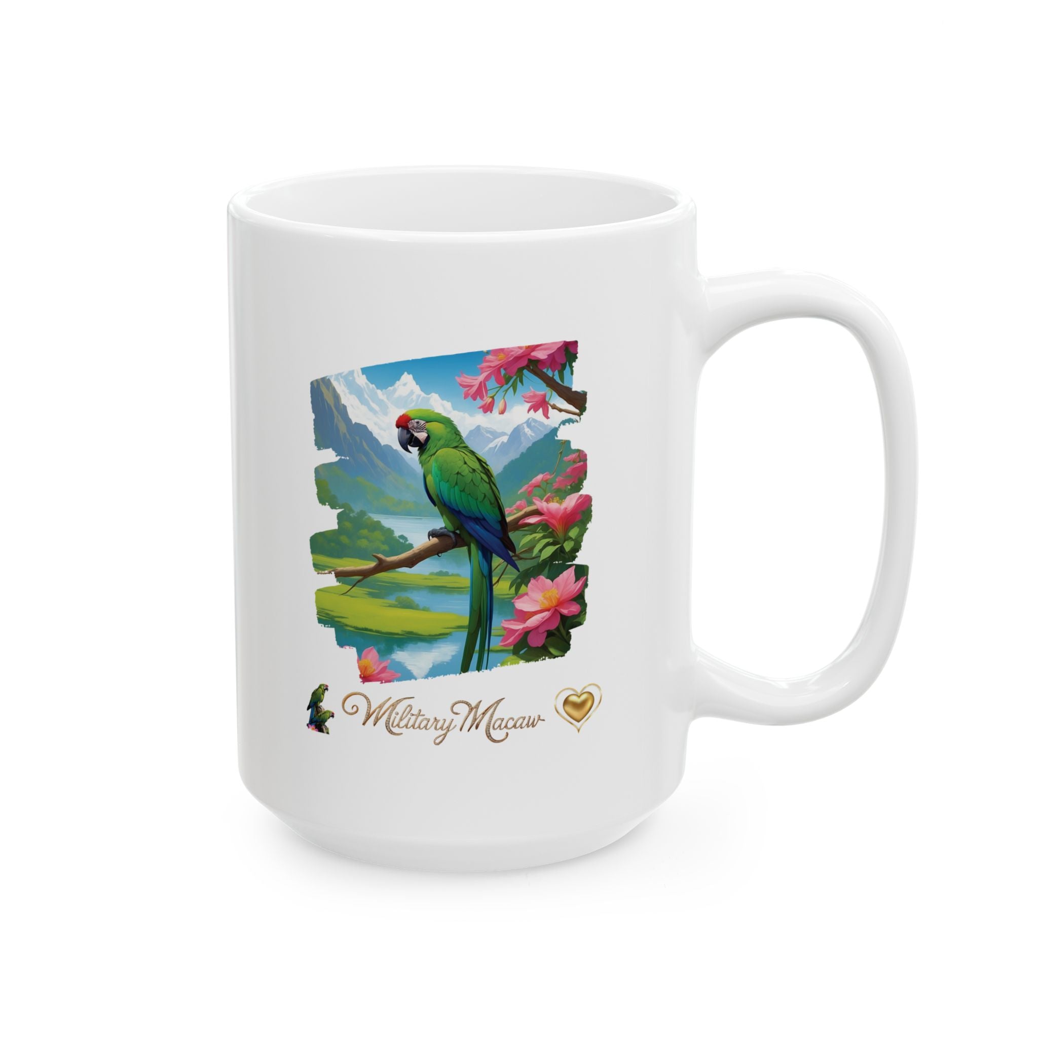 Military Macaw Mug