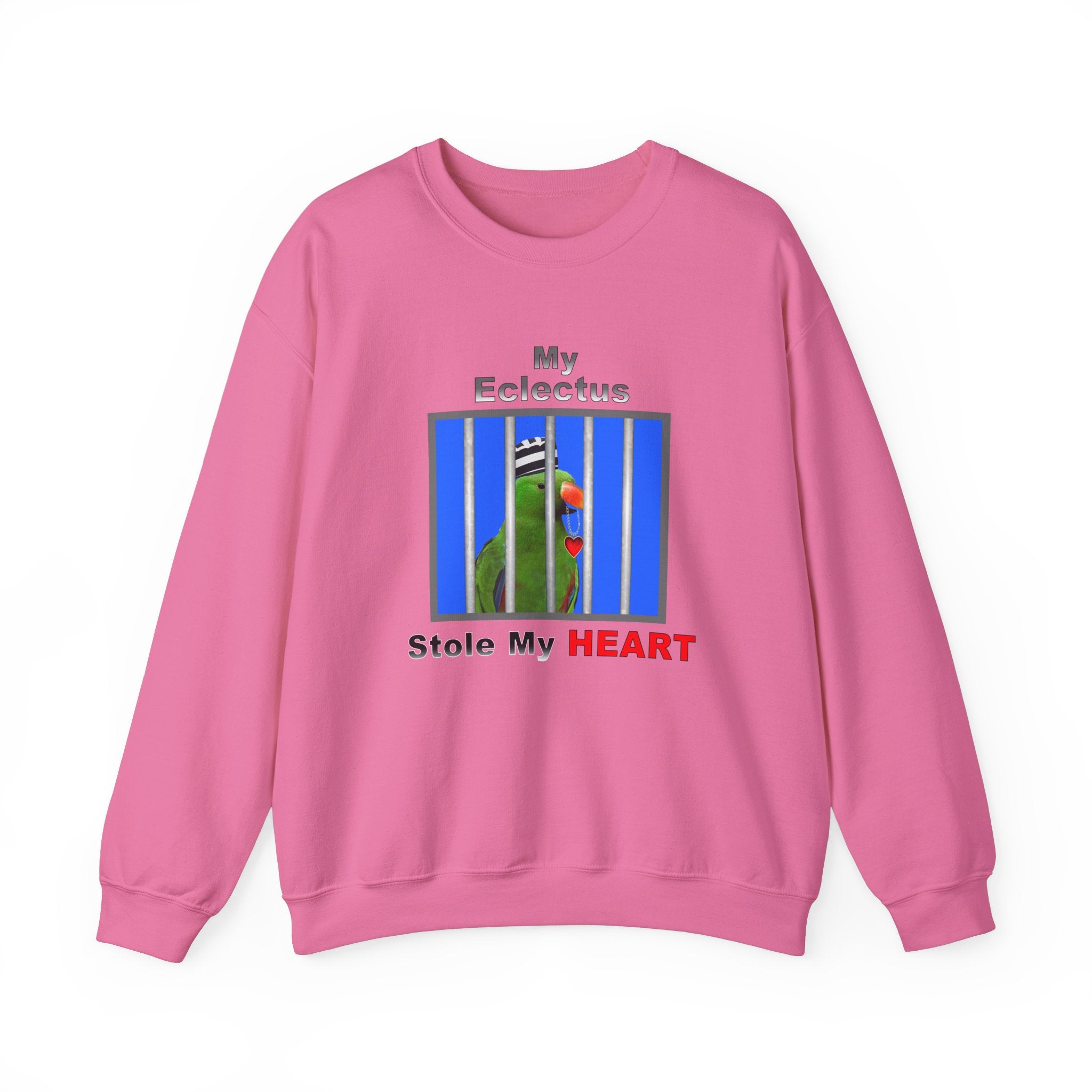My Green Electus Stole My Heart Sweatshirt