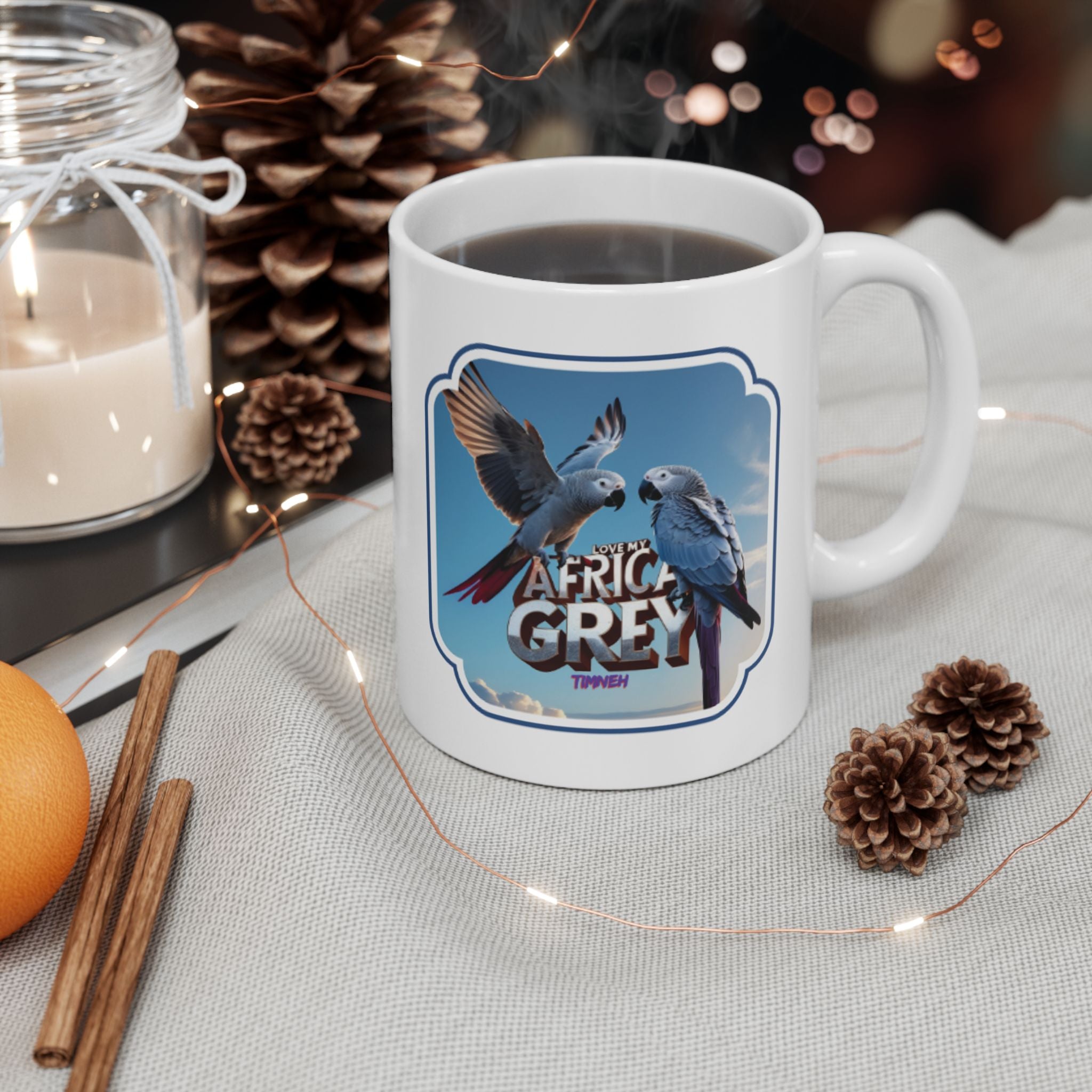 African Grey Timneh Mug