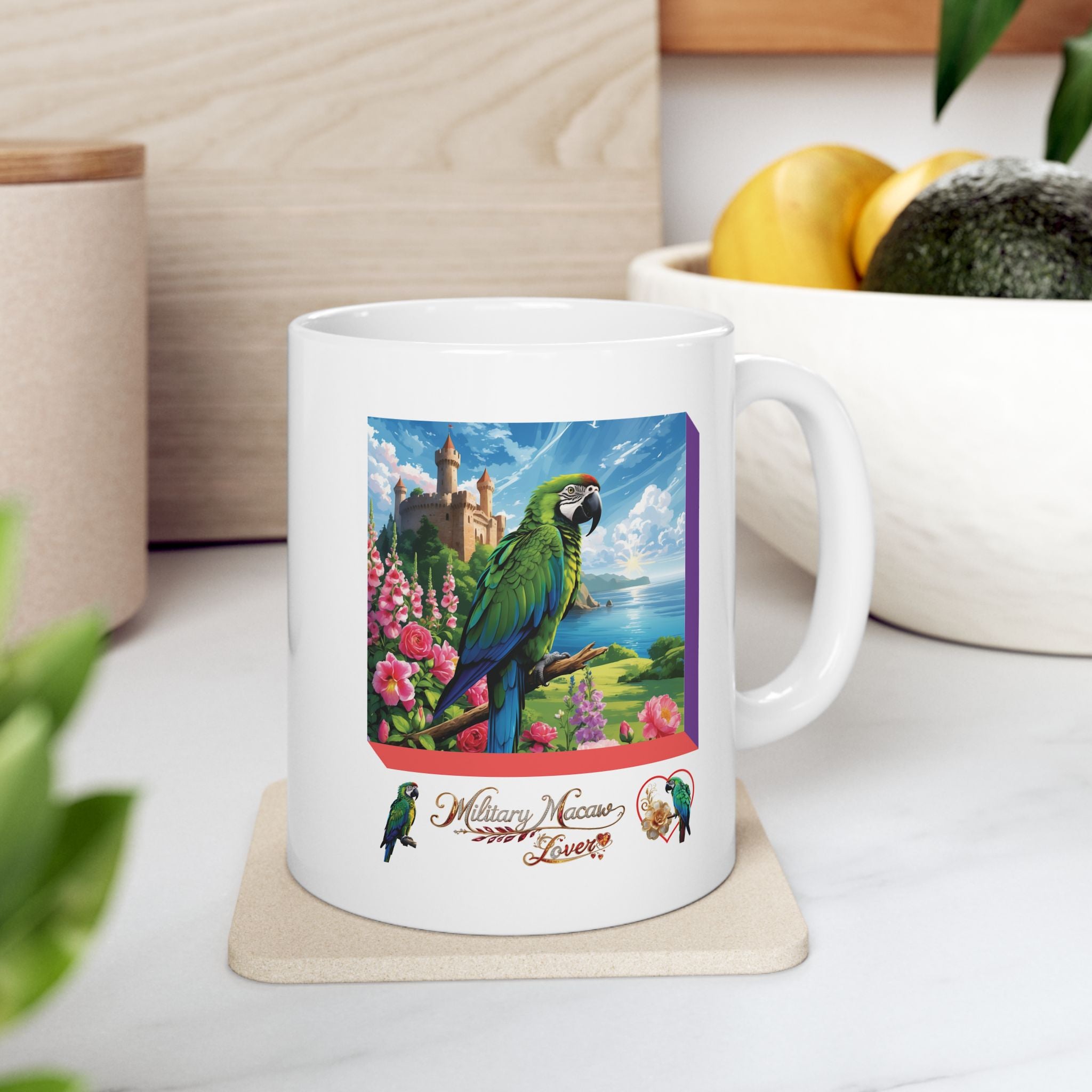 Military Macaw Mug