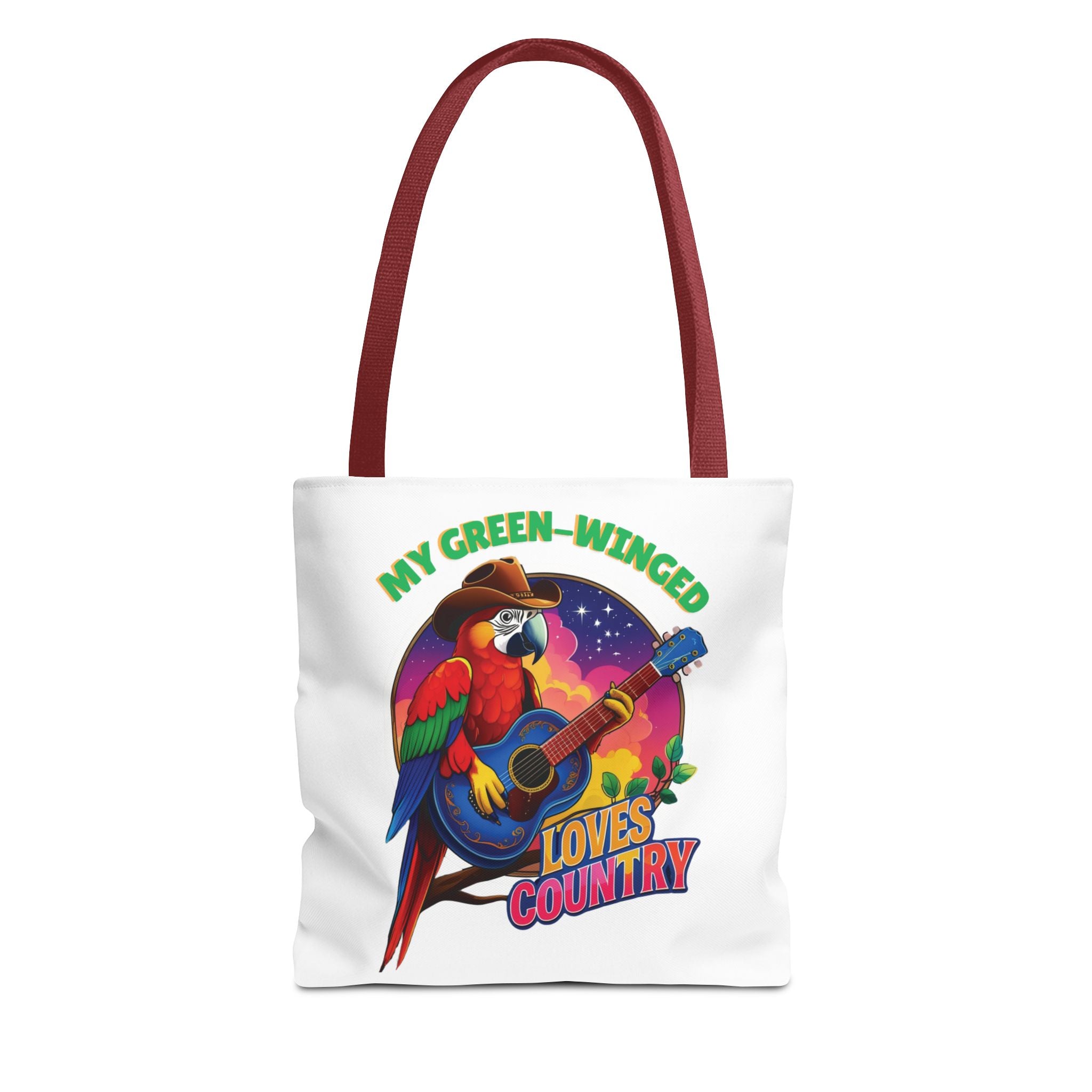 Green Winged Loves Country Tote Bag