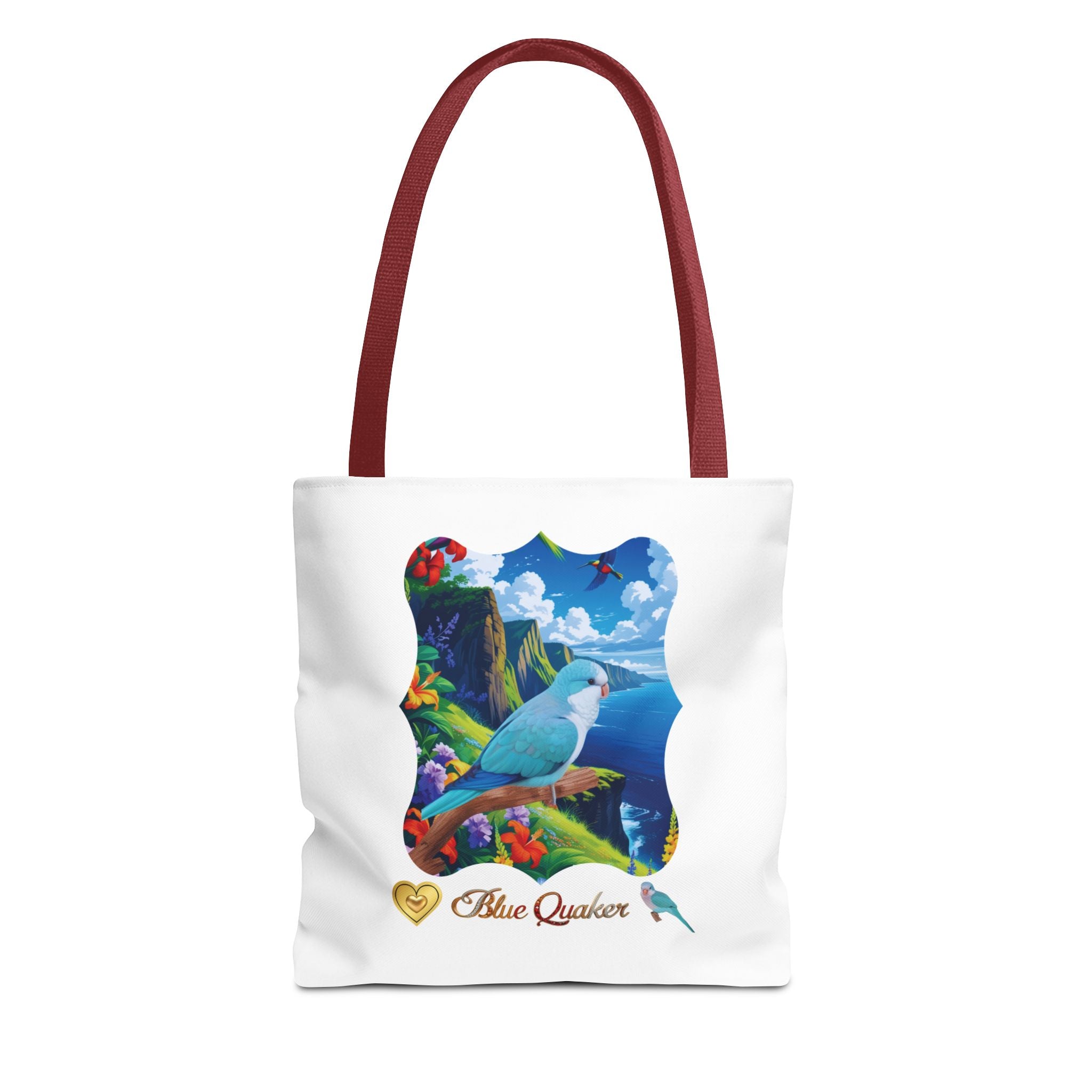 Blue Quaker Lake Scenic Tote Bag