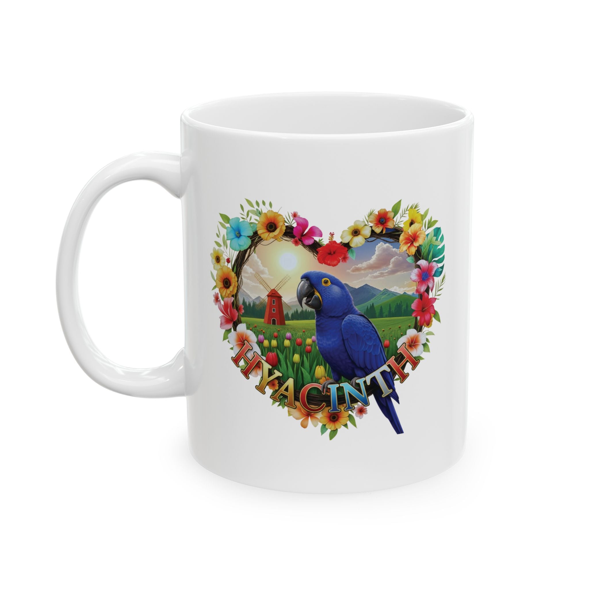 Hyacinth Parrot Coffee Mug