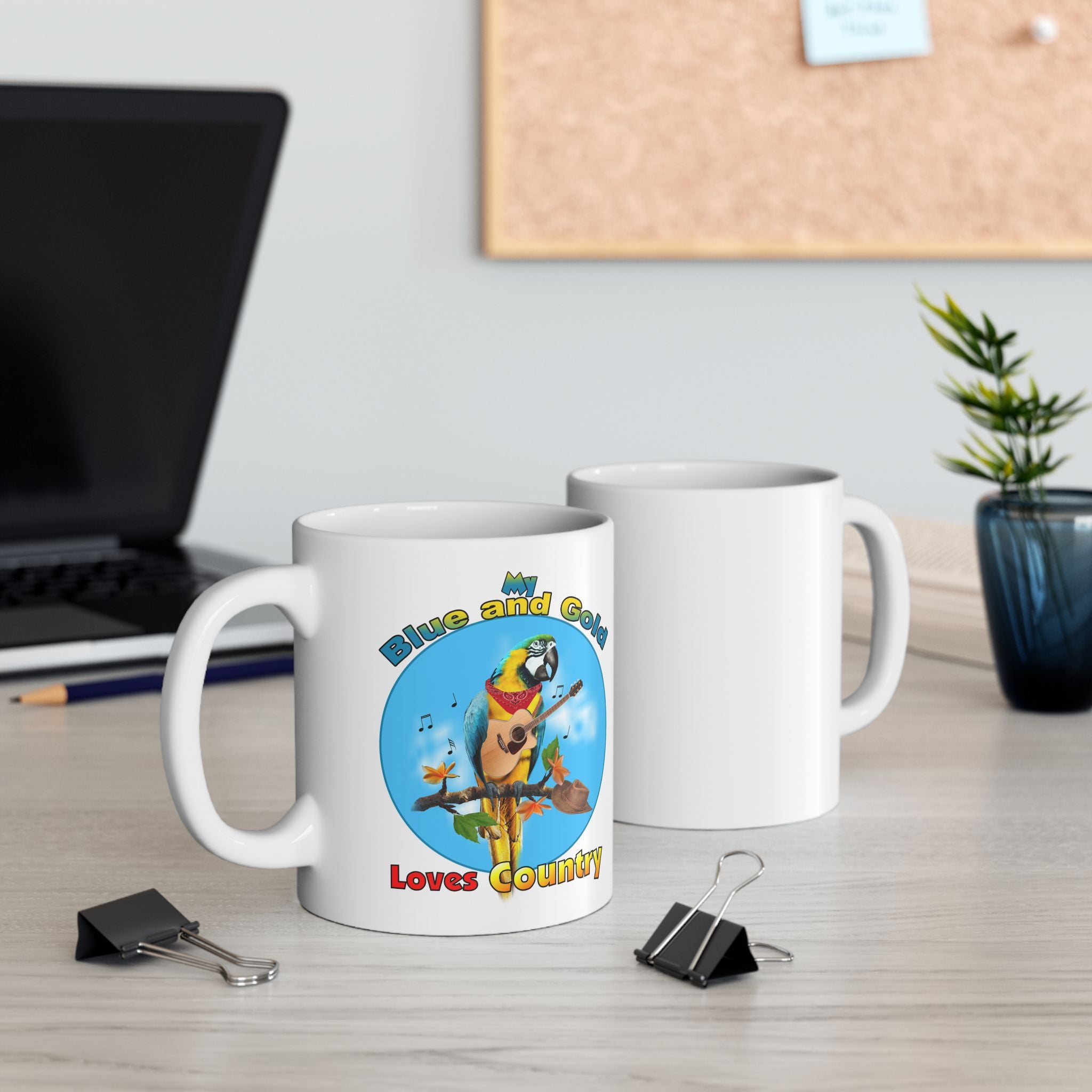 My Blue And Gold Loves Country Mug
