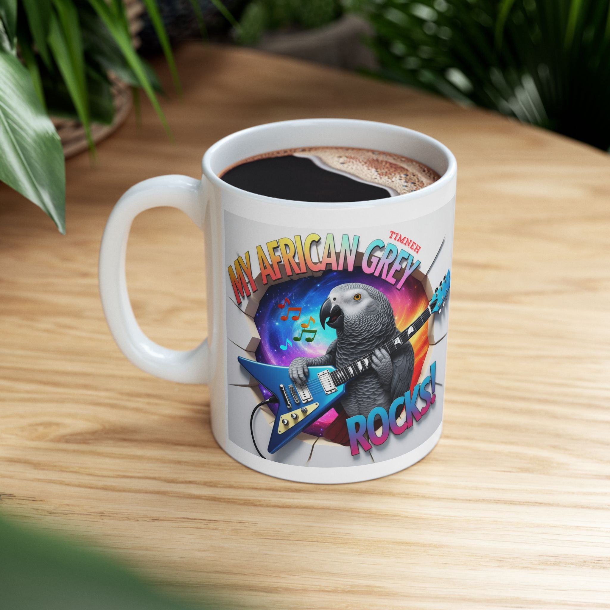 My African Grey Timneh Rocks Mug