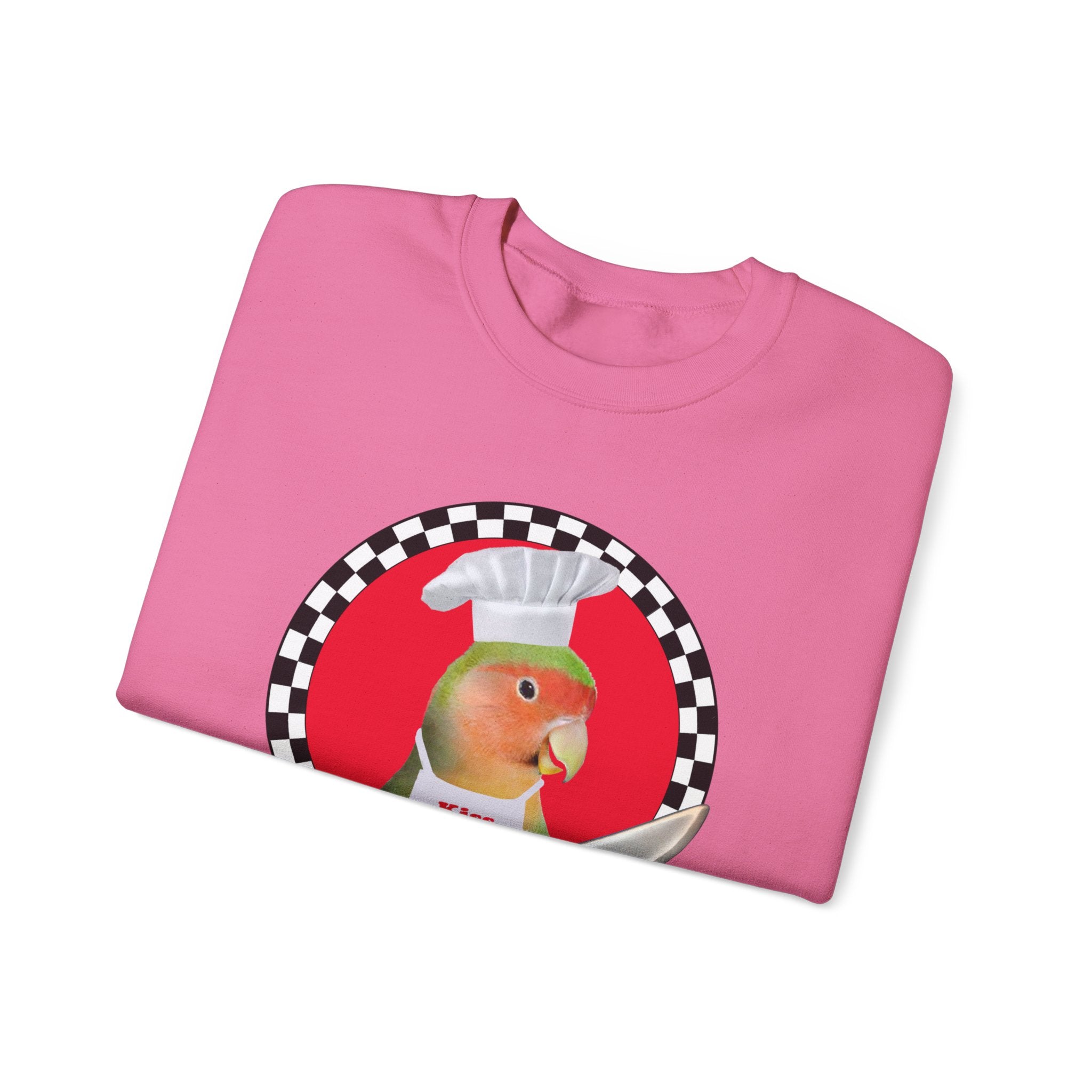 Kiss The Cook Lovebird Sweatshirt