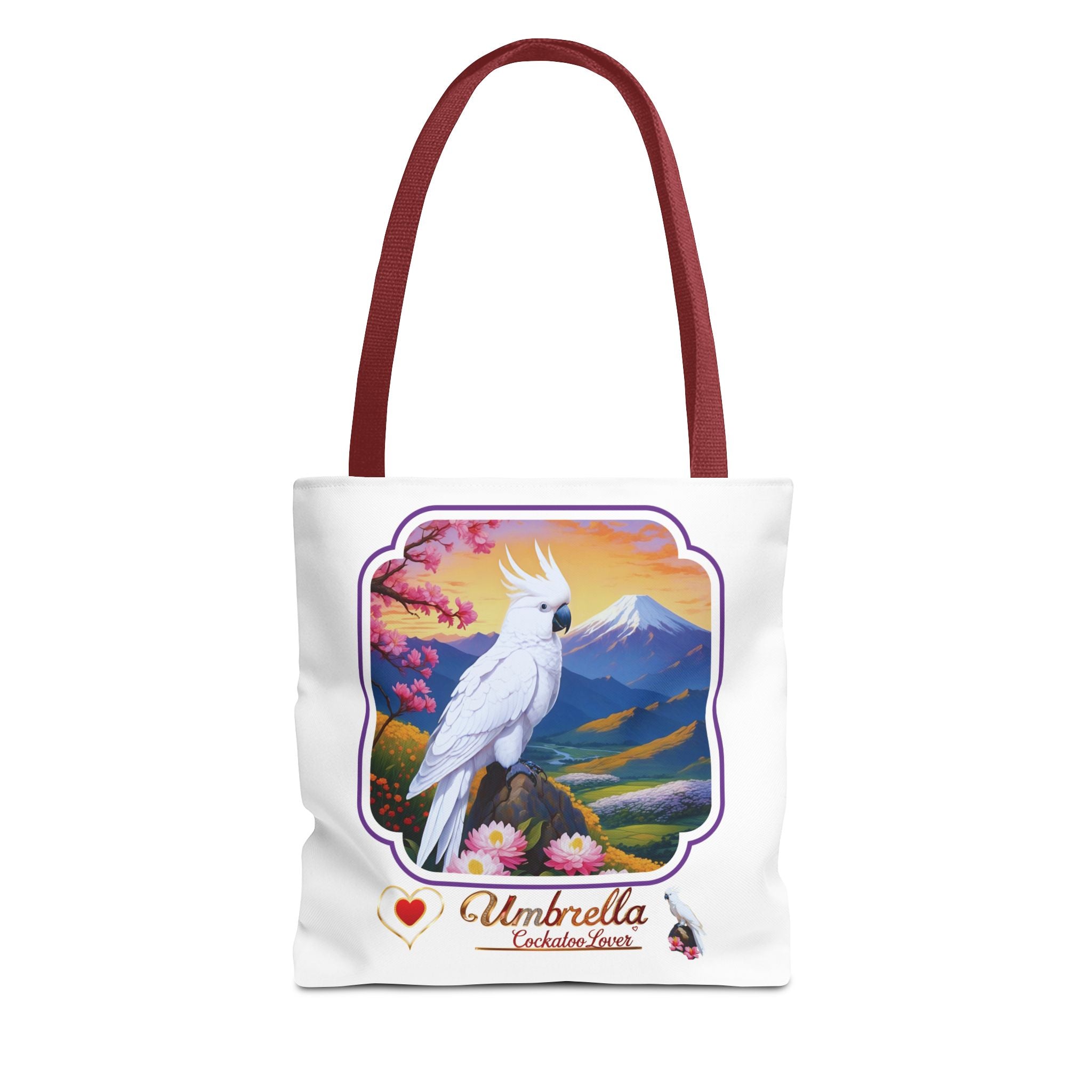 Mountain Umbrella Cockatoo Lover Tote Bag