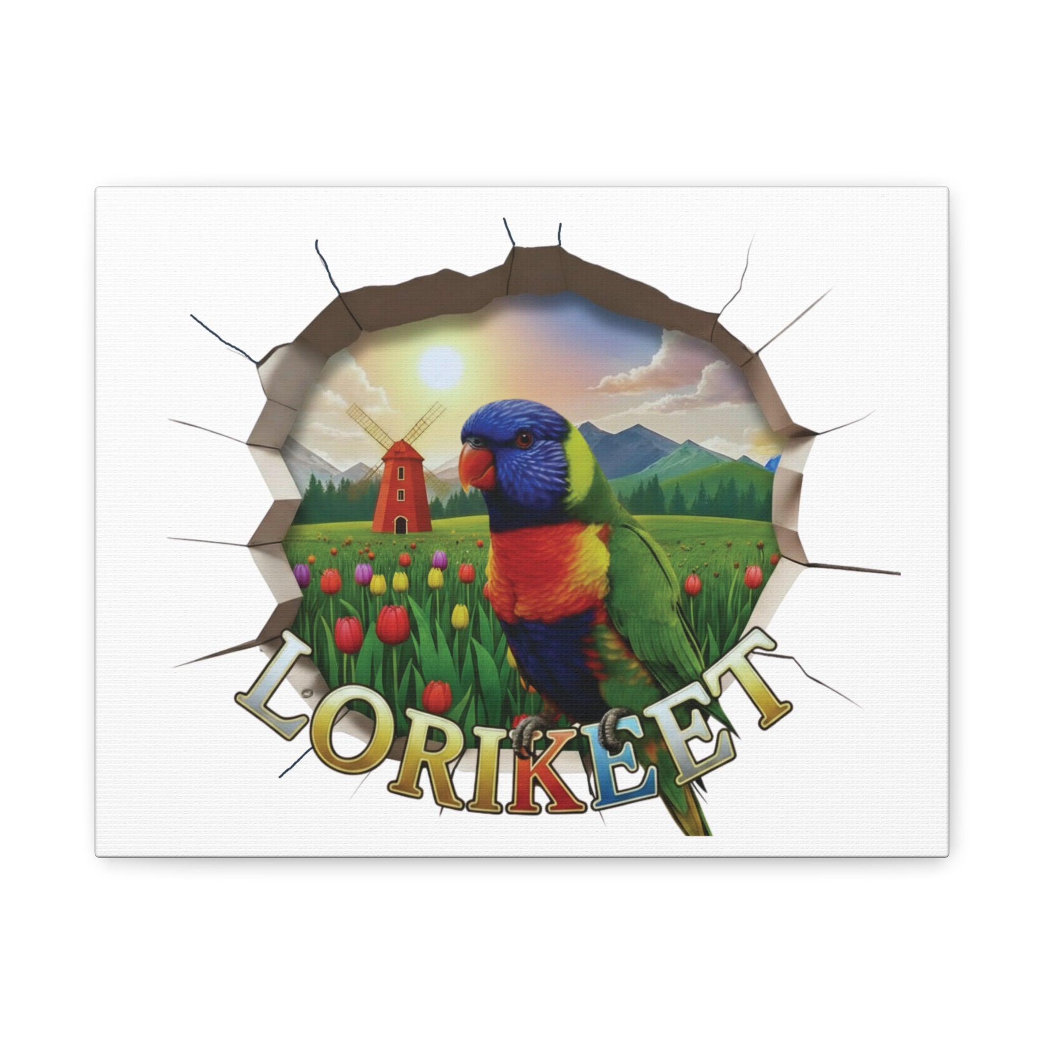 Lorikeet Breakthrough Wall-Hanging