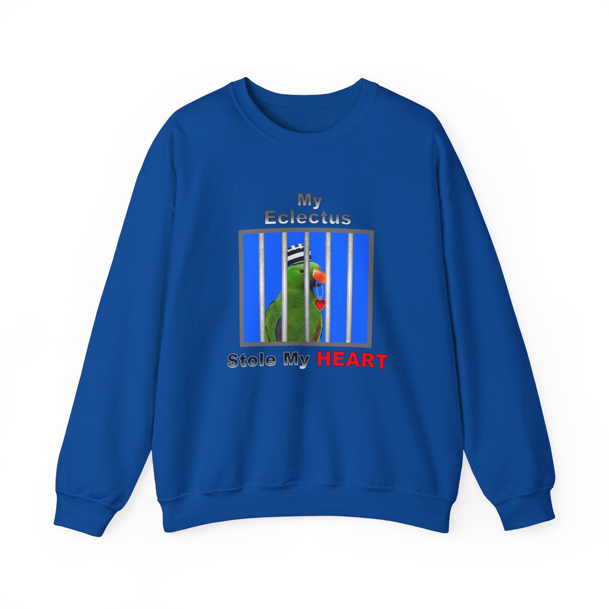 My Green Electus Stole My Heart Sweatshirt