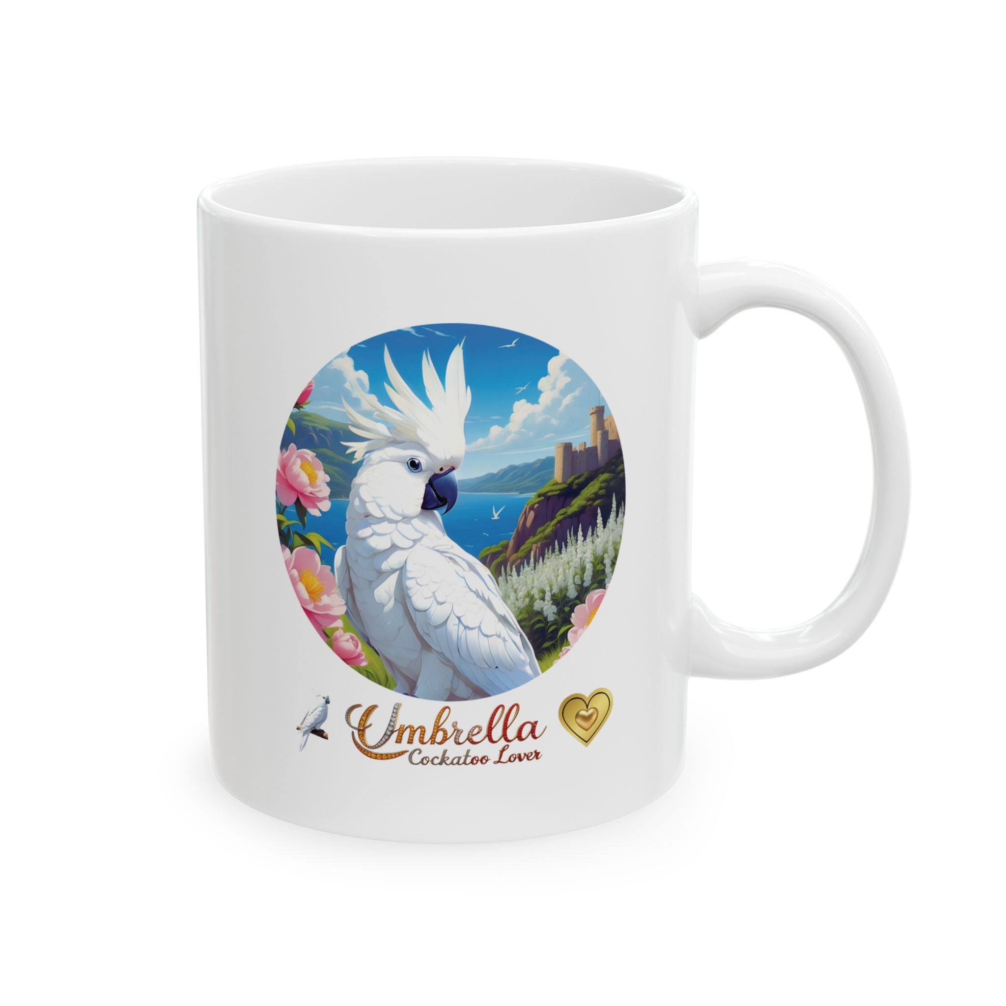 Umbrella Cockatoo Lover Nature Mug