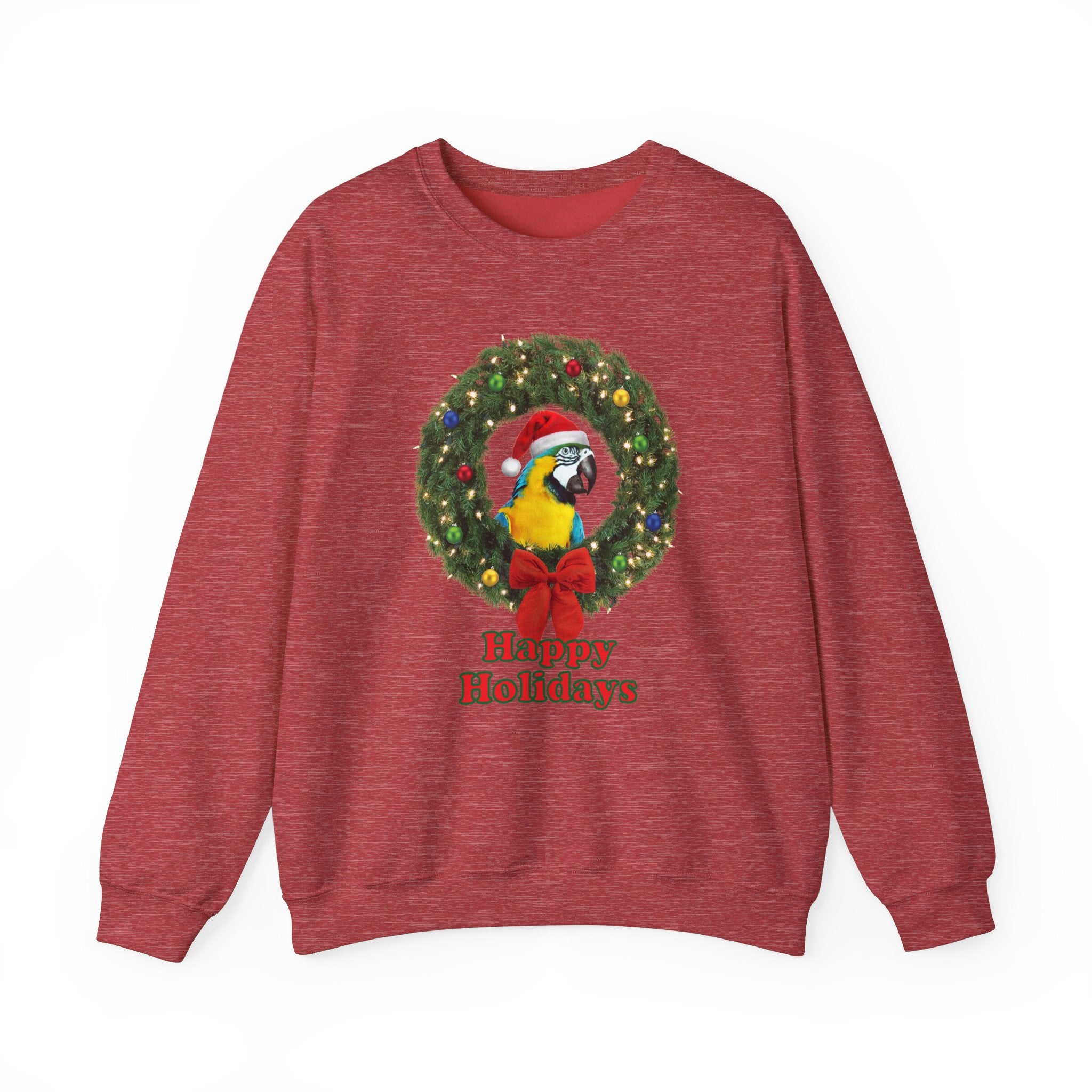 Happy Christmas Holidays Blue And Gold Sweatshirt
