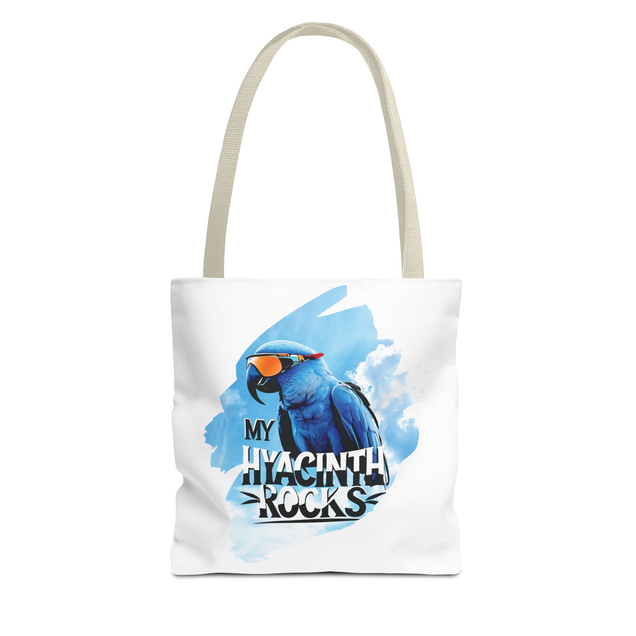 Blue Hyacinth Rocks Tote Bag