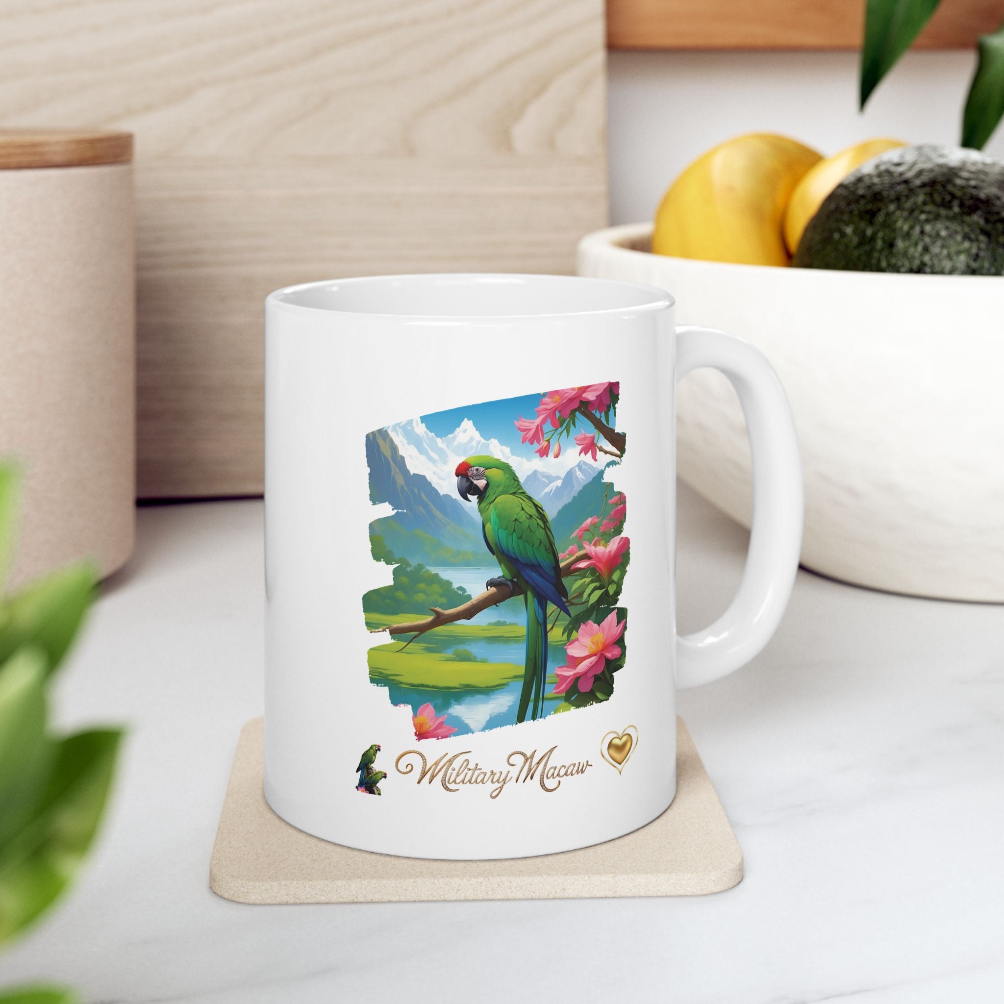 Military Macaw Mug