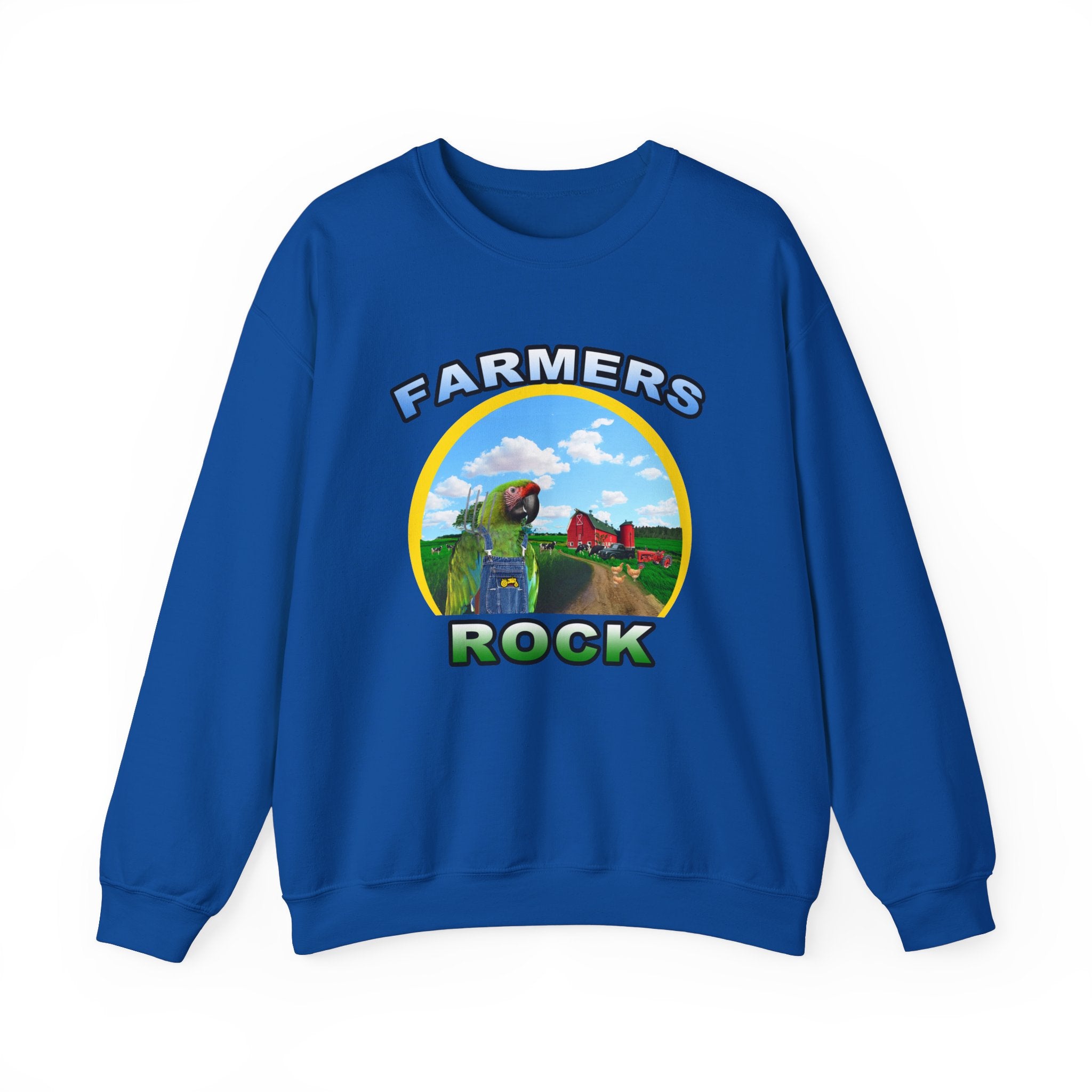 Farmers Rock Military Sweatshirt