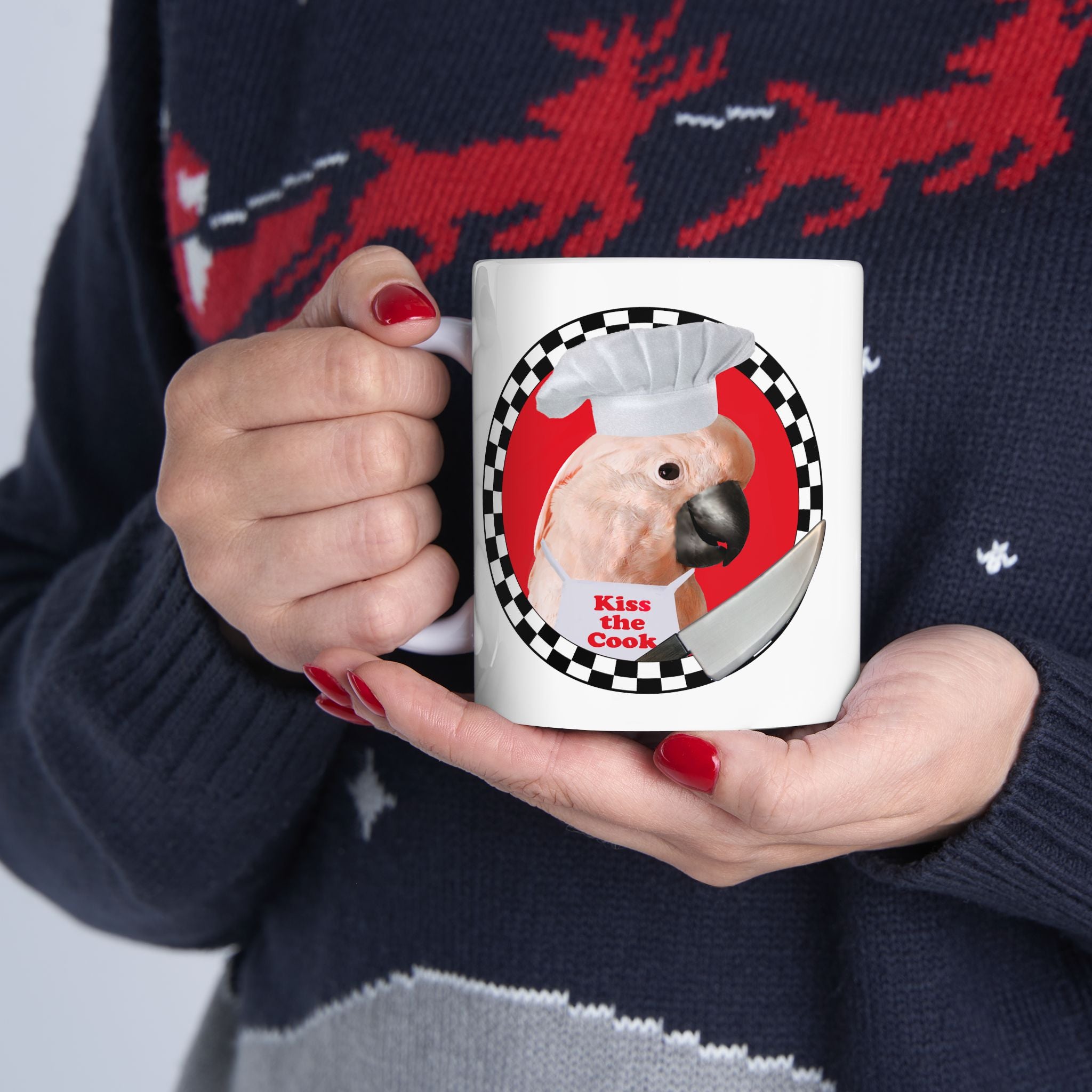 Kiss The Cook Moluccan Mug