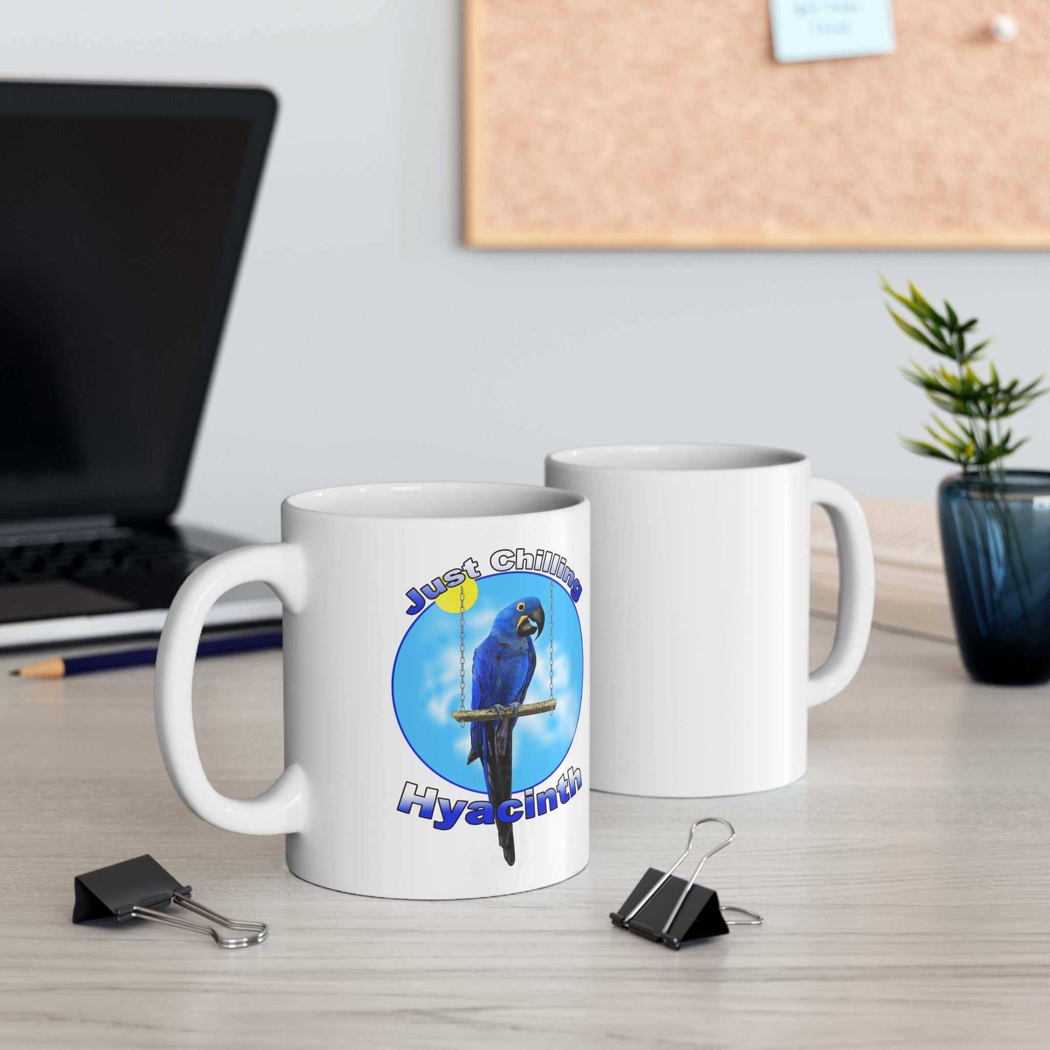 Just Chilling Swing Hyacinth Mug