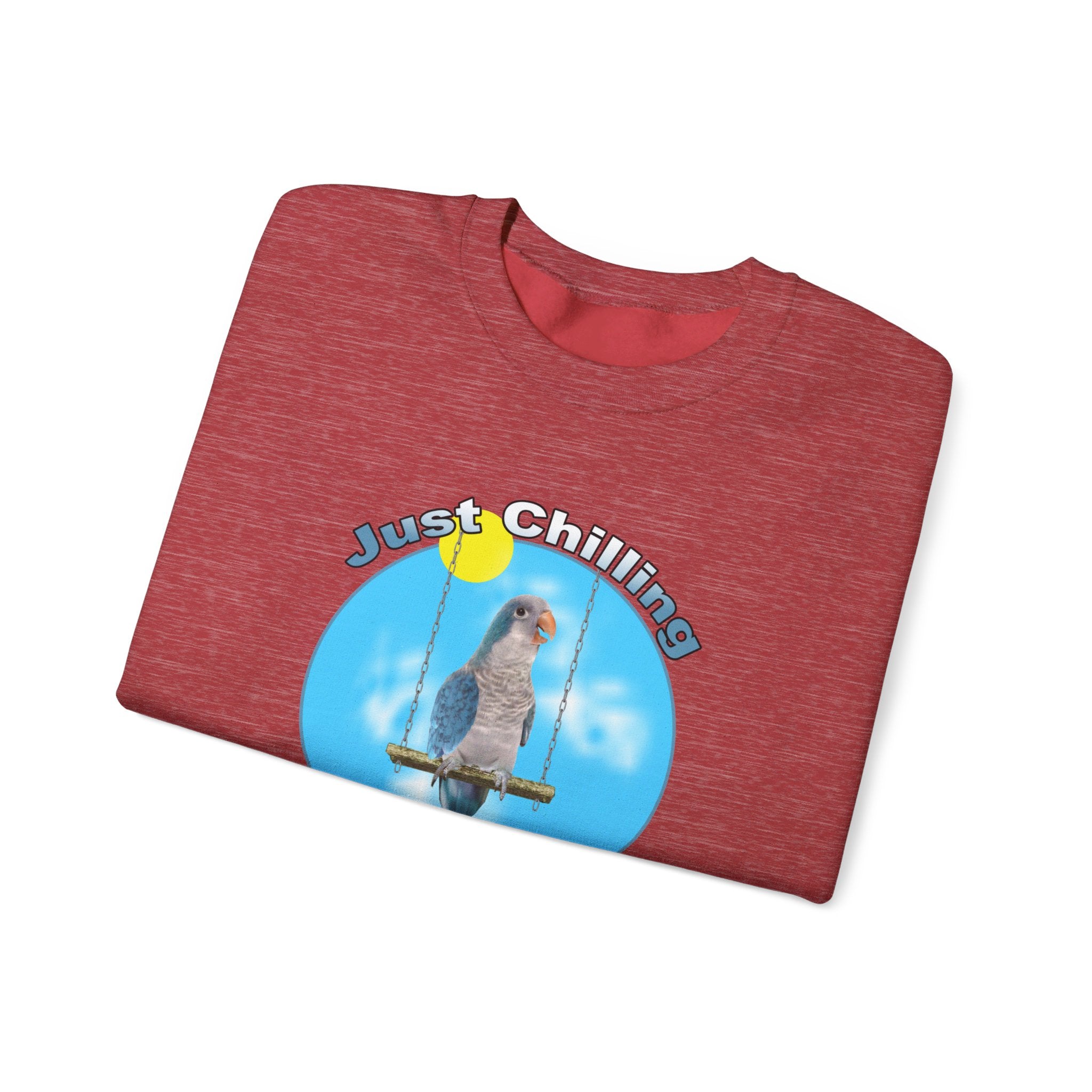 Just Chilling Swing Blue Quaker Sweatshirt