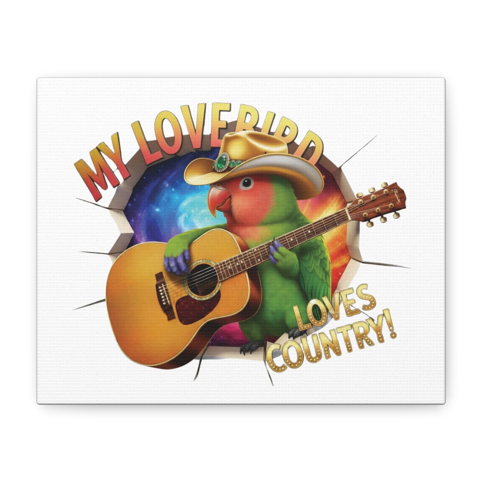 Lovebird Breakthrough Wall-Hanging