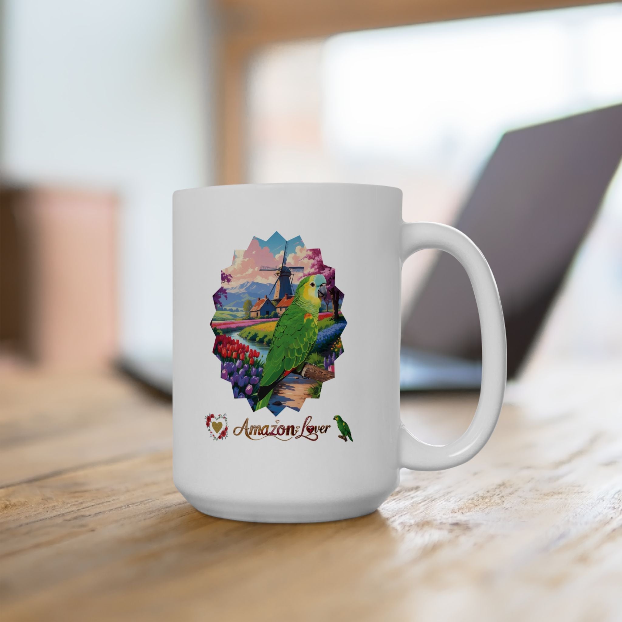 Amazon Lover Floral Scenic Mug