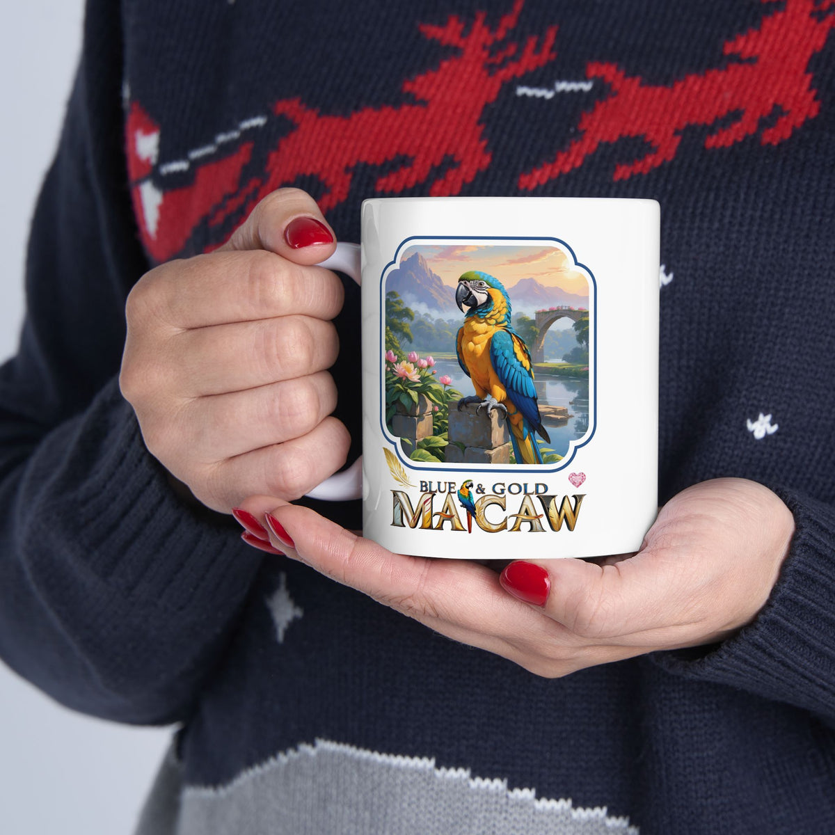 Blue & Gold Macaw Nature Mug