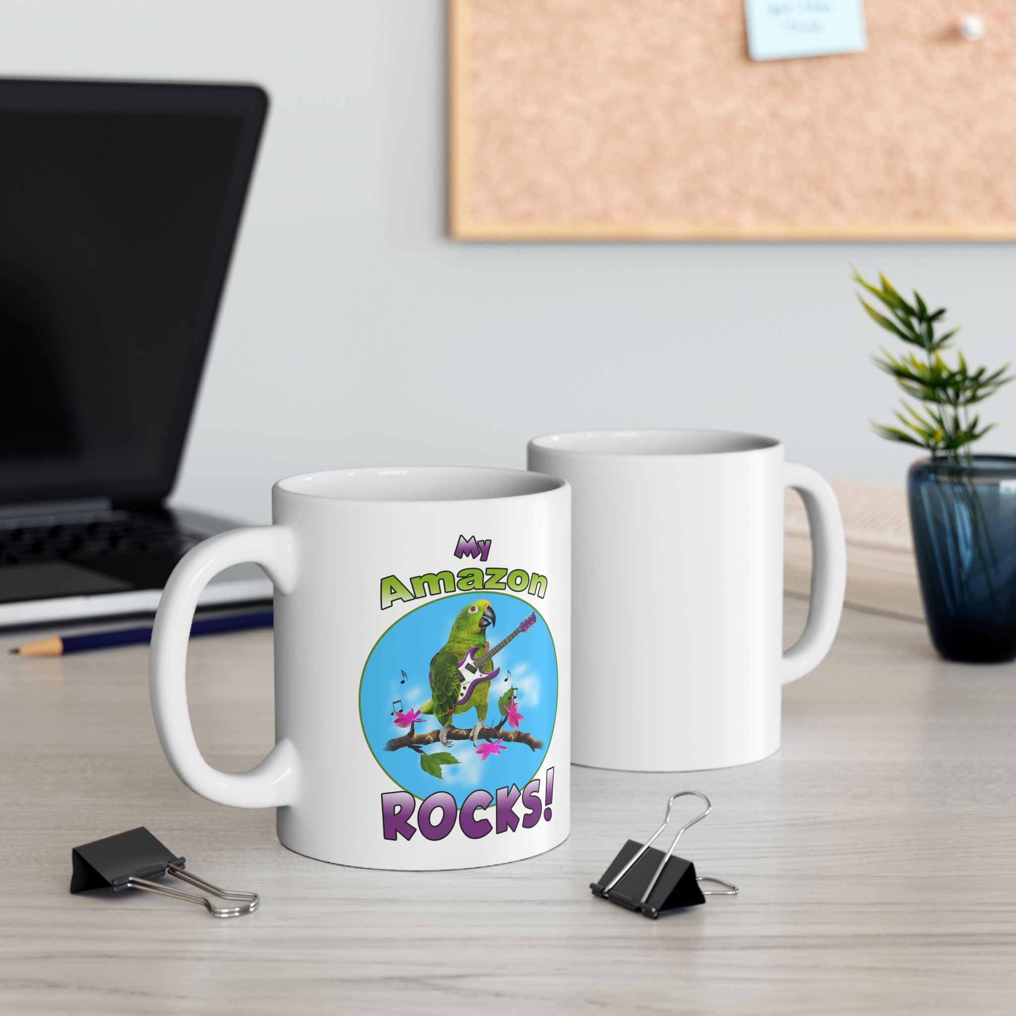 My Amazon Rocks Guitar Mug