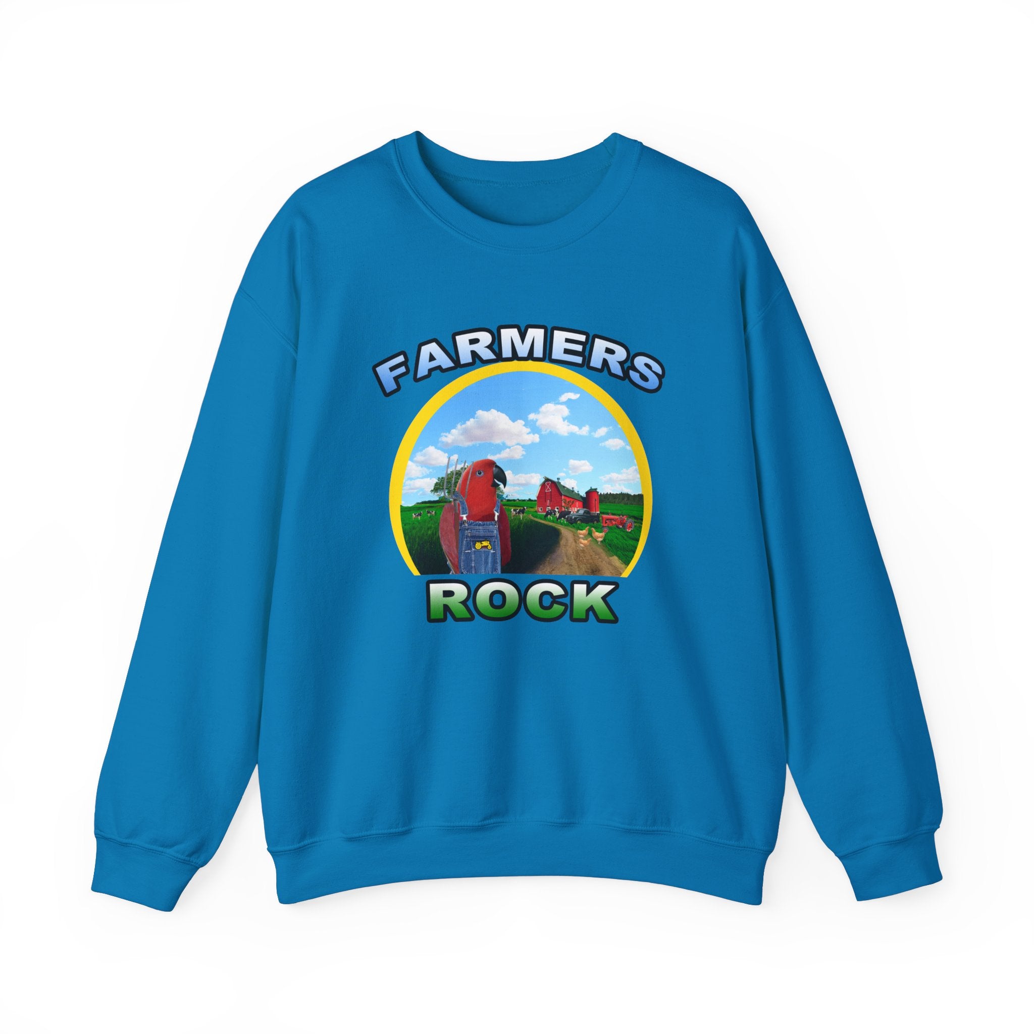 Farmers Rock Red Eclectus Sweatshirt