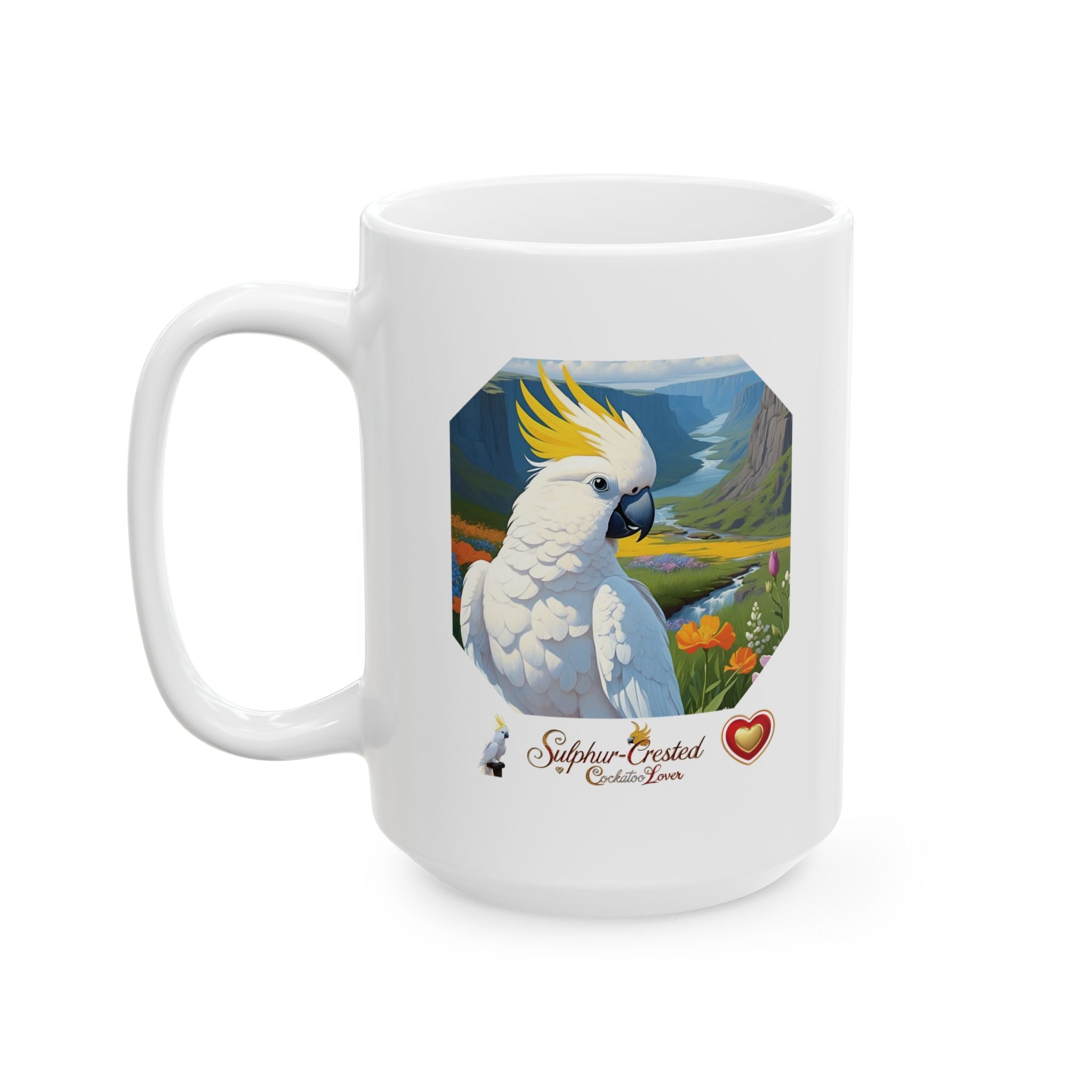 Sulphur-Crested Cockatoo Lover Mug