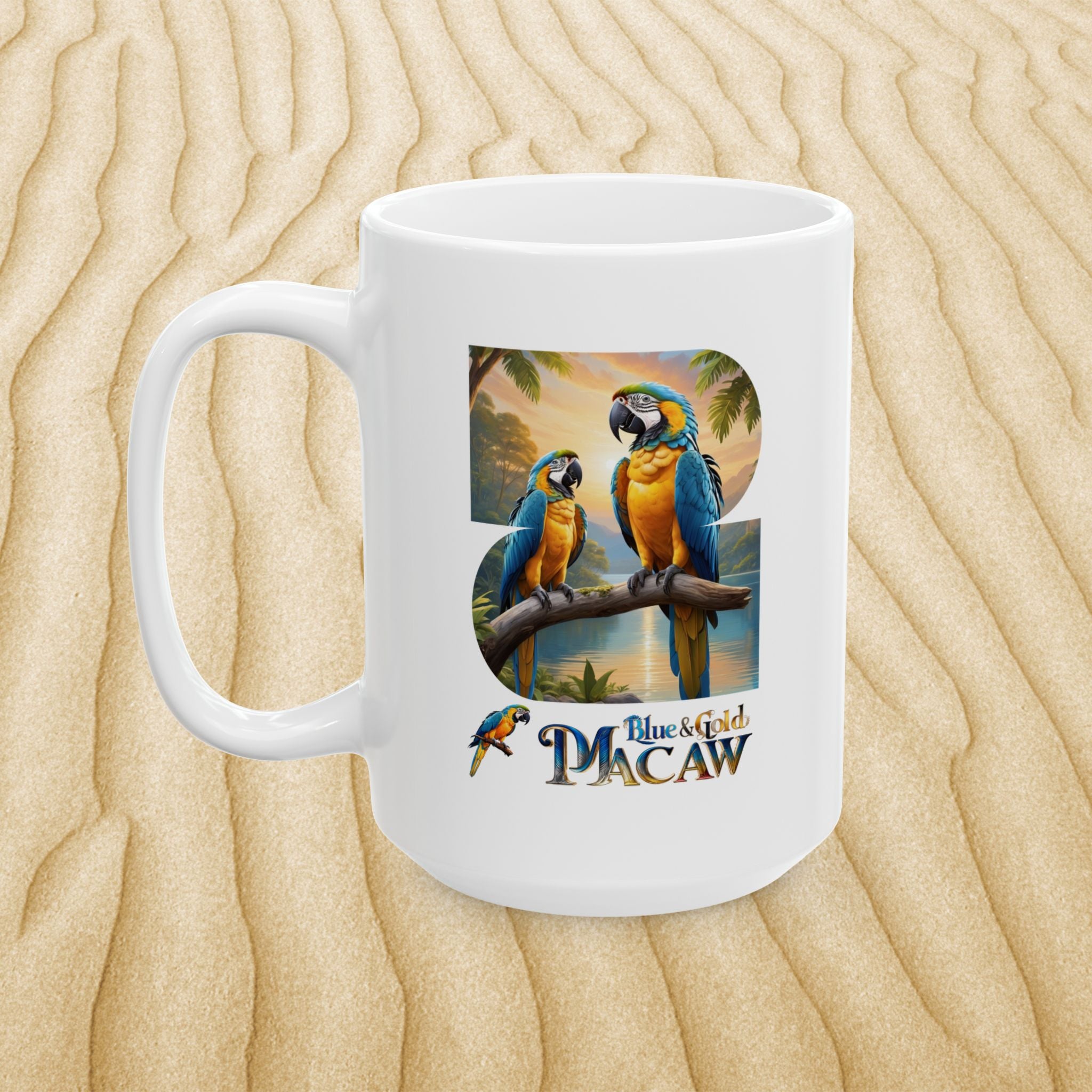 Blue & Gold Macaw Mug