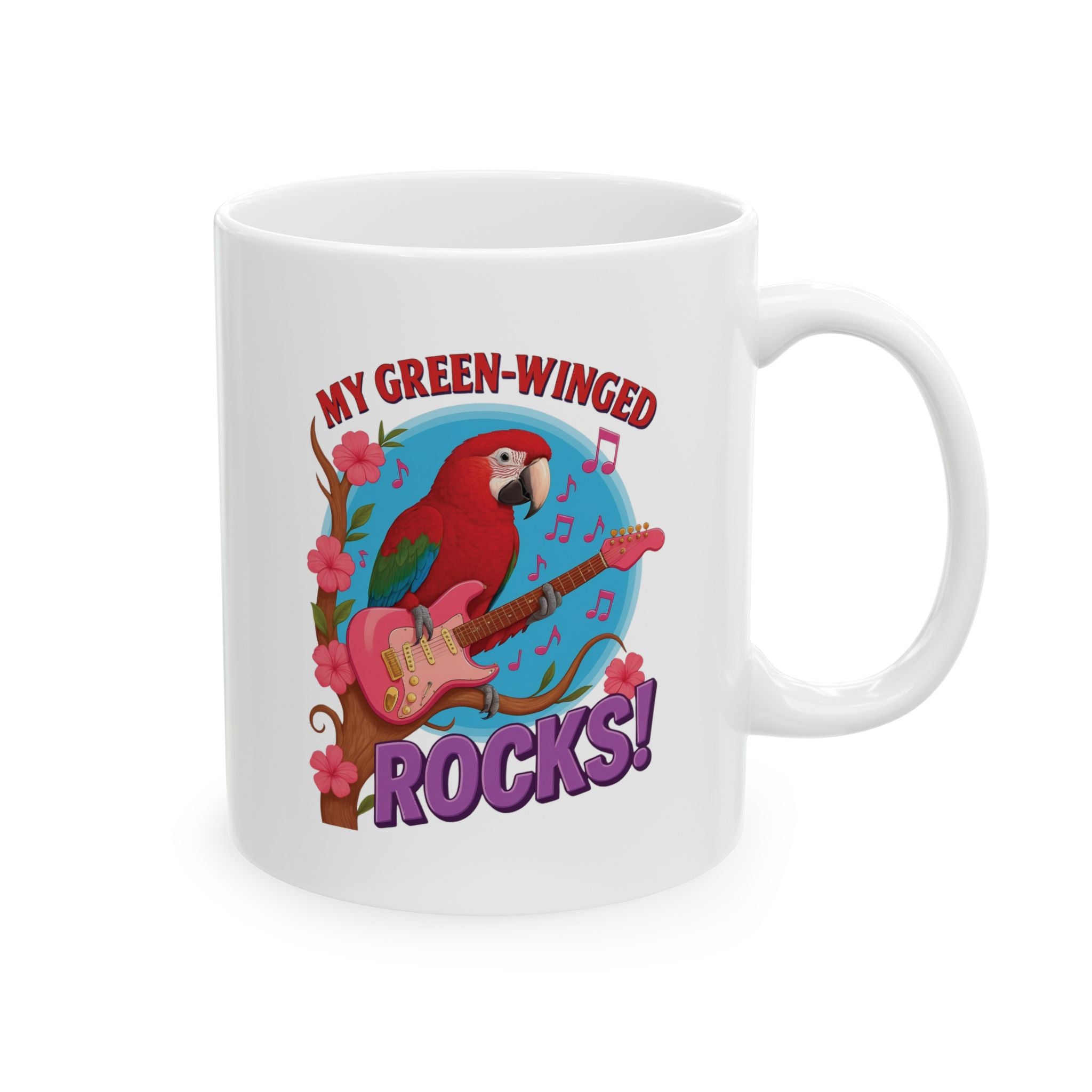 My Green-Winged Rocks Mug