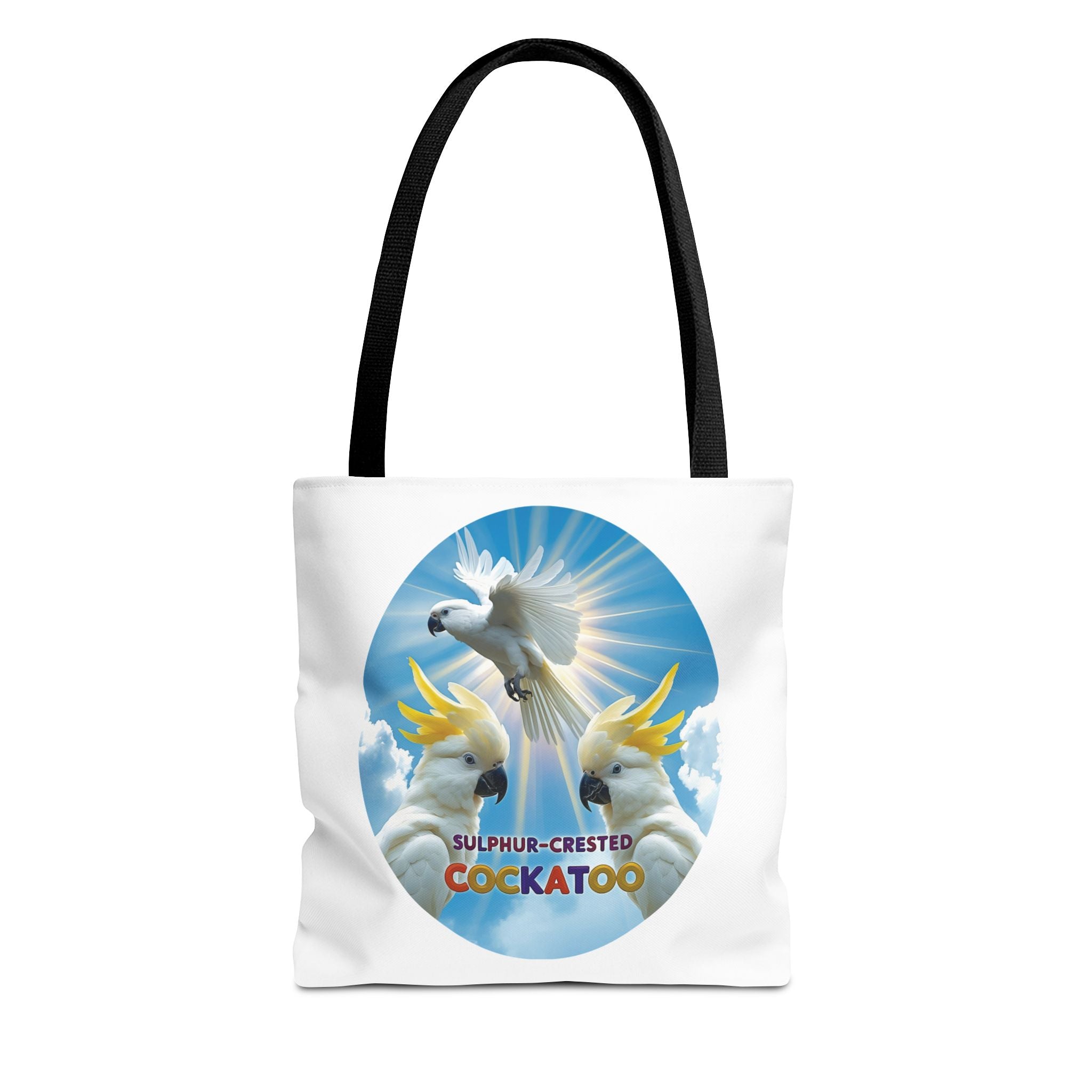Sulphur-Crested Cockatoo Flying Tote Bag