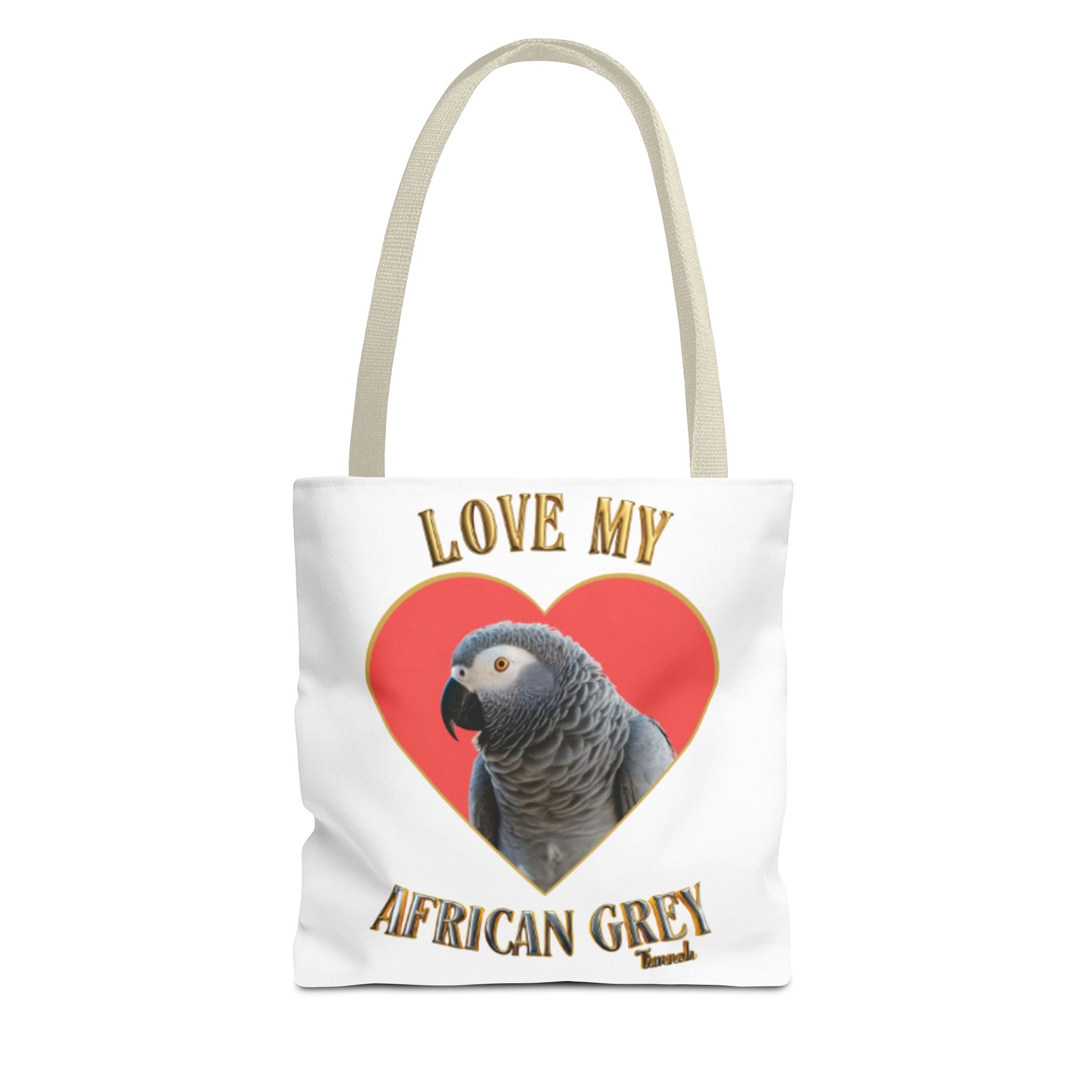 Love My African Grey Timneh Tote Bag