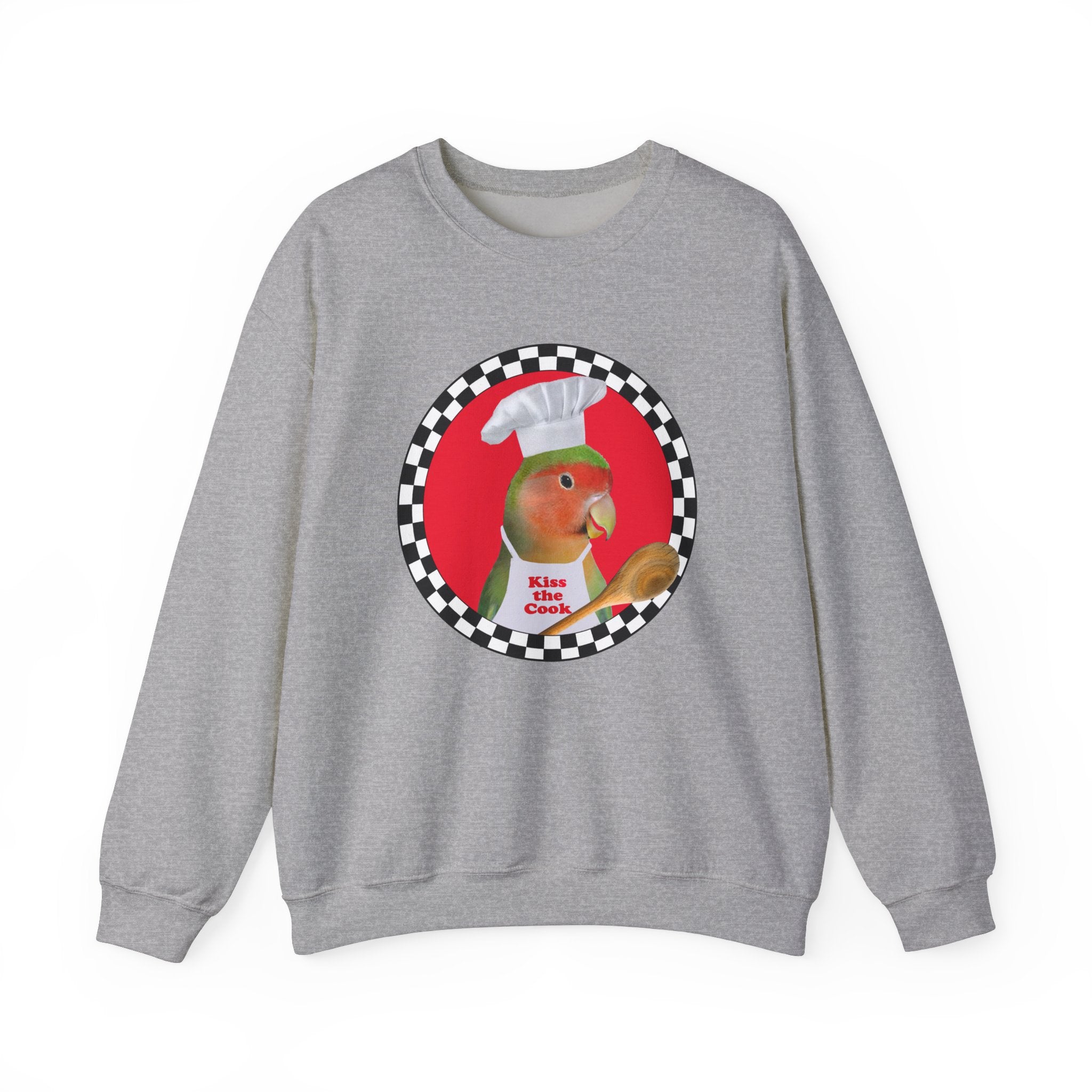 Kiss The Cook Spoon Lovebird Sweatshirt