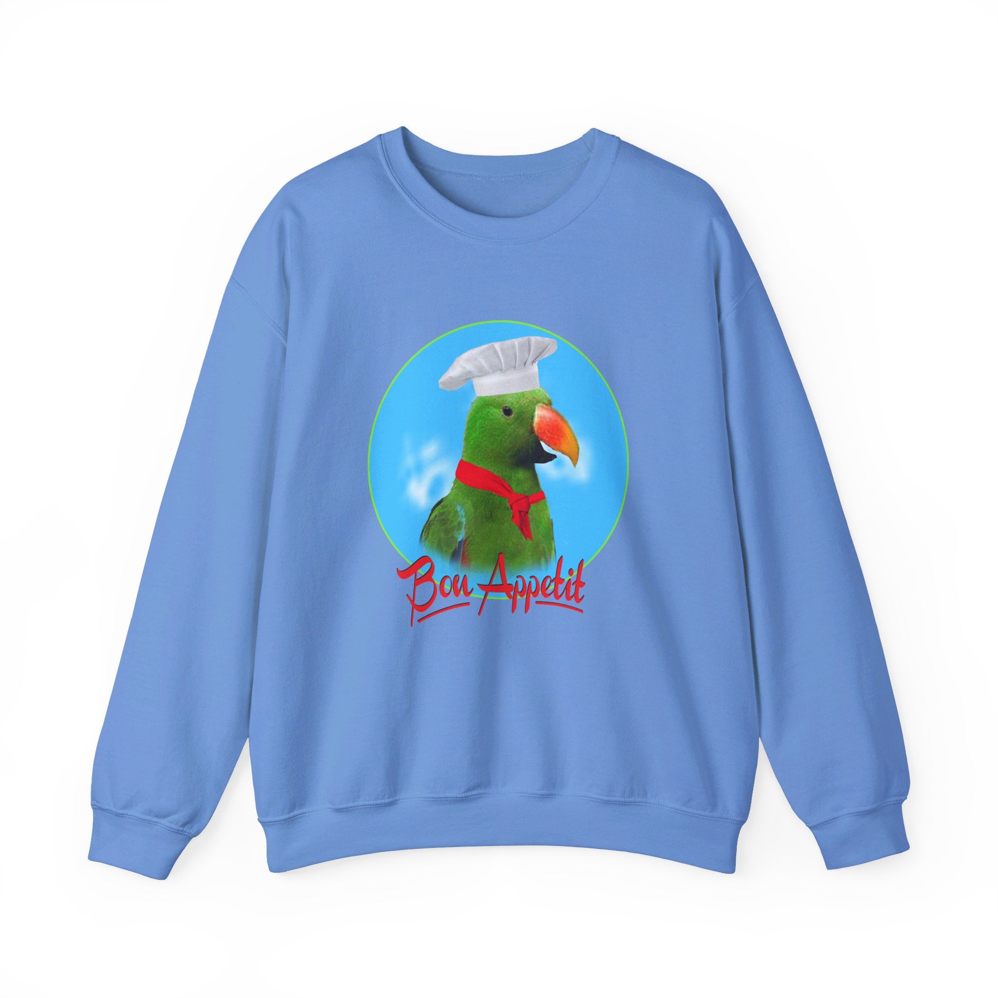 Bon Appetit Green Eclectus Sweatshirt