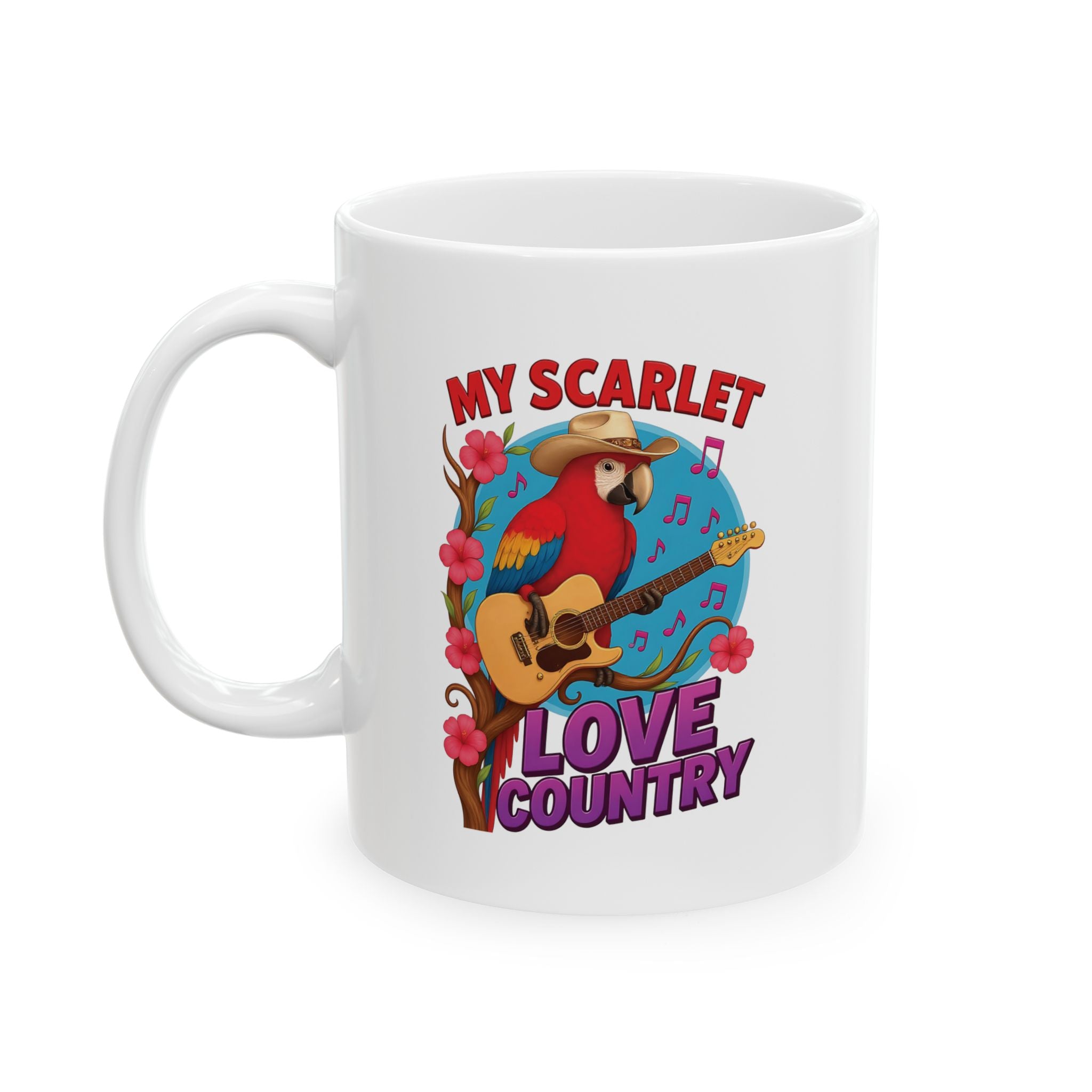 My Scarlet Love Country Mug
