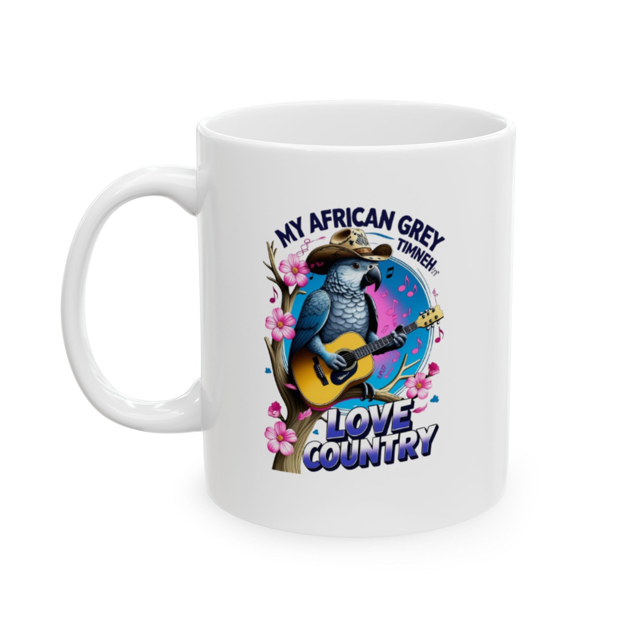 African Grey Timneh Love Country Mug