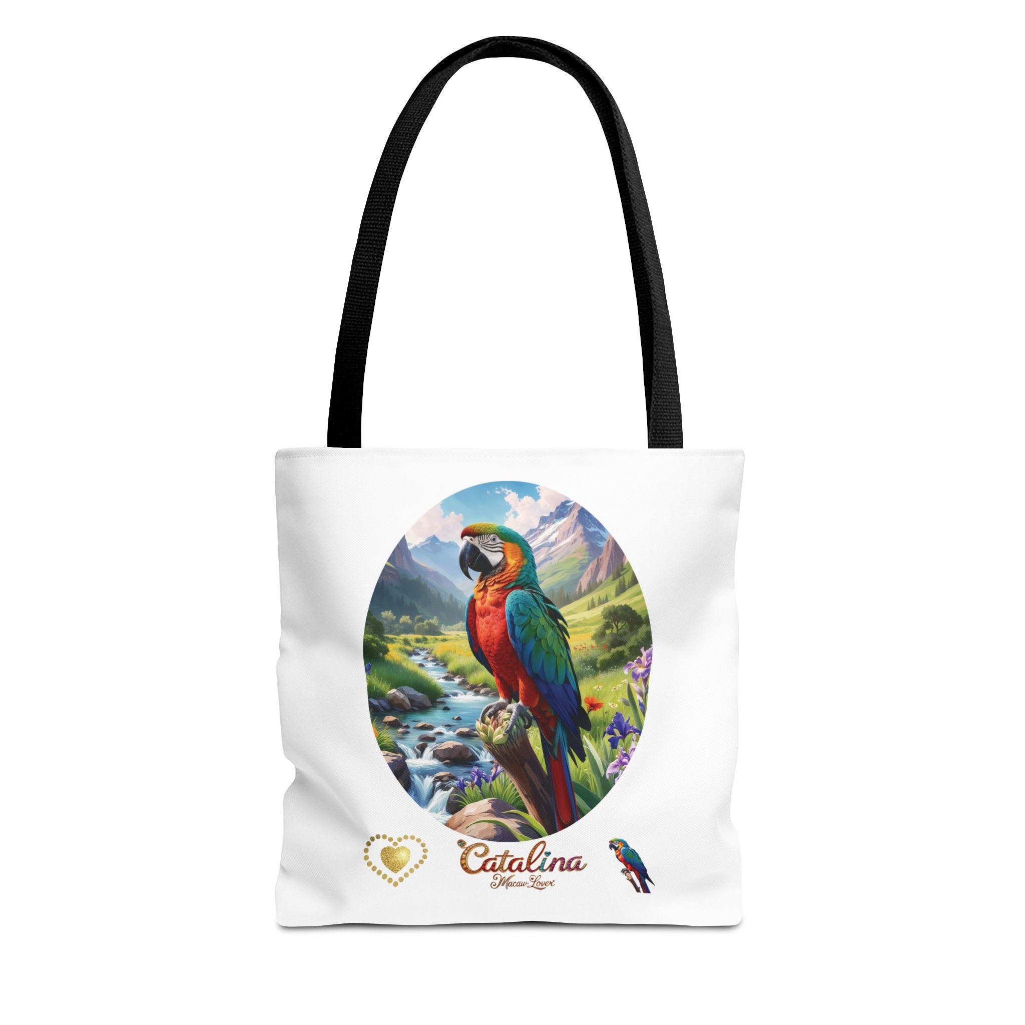 Mountain Catalina Macaw Lover Tote Bag