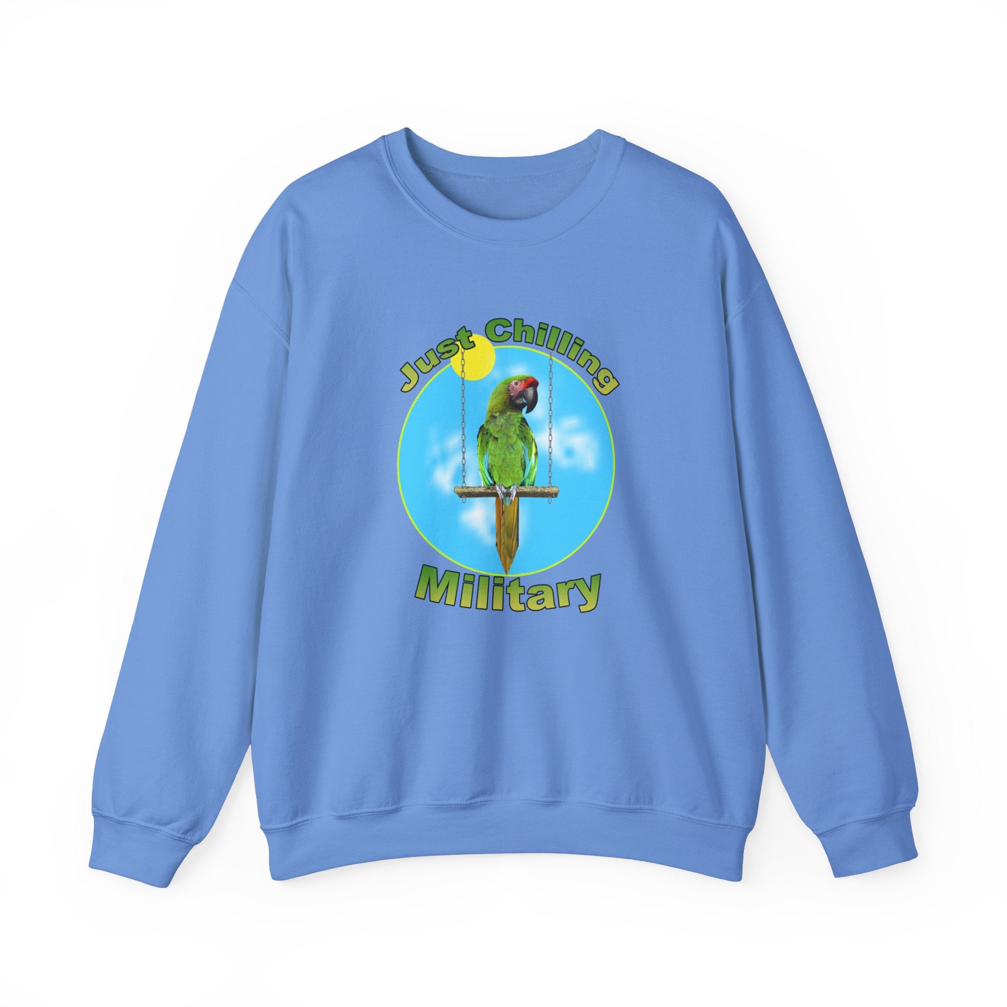 Just Chilling Swing Military Sweatshirt