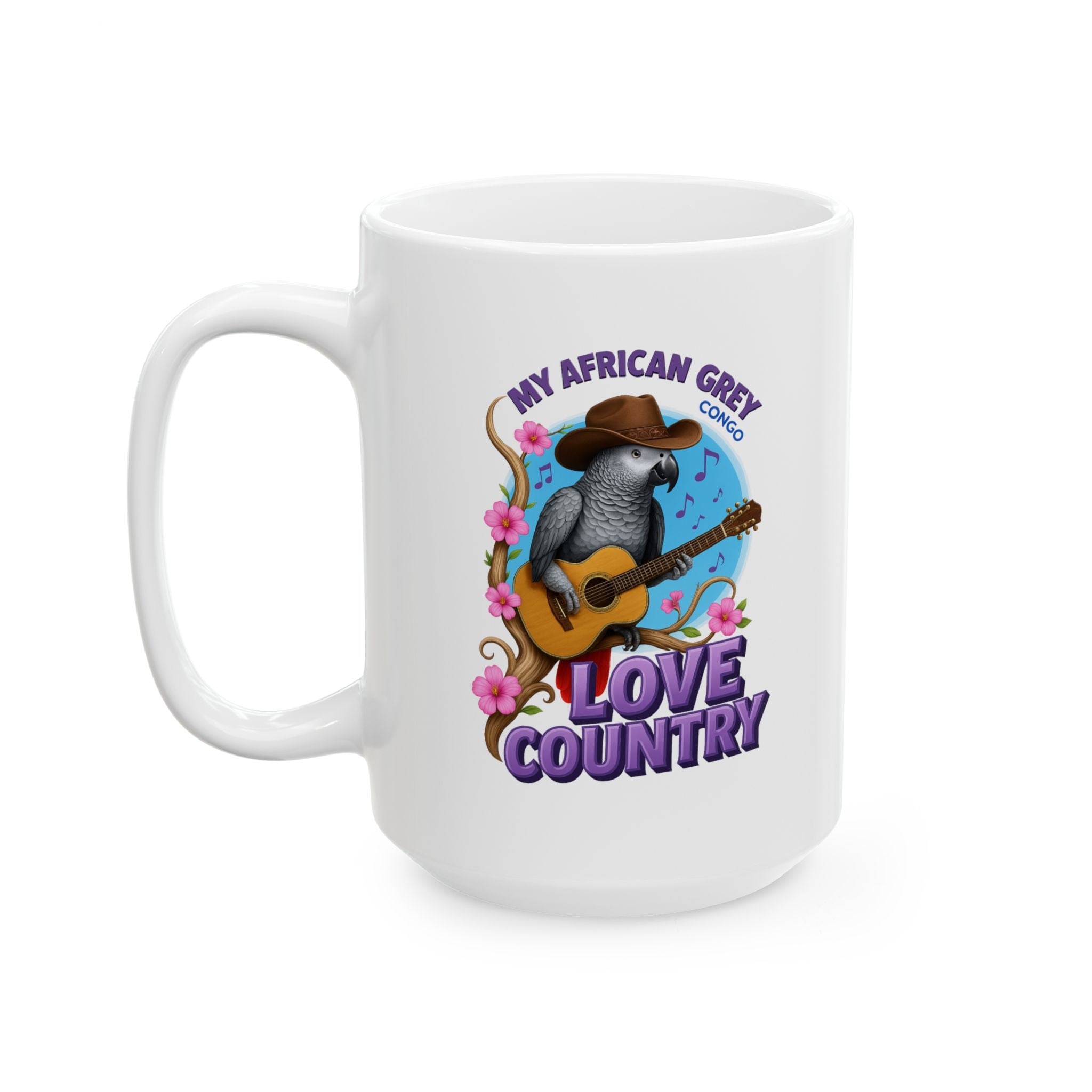 African Grey Congo Mug