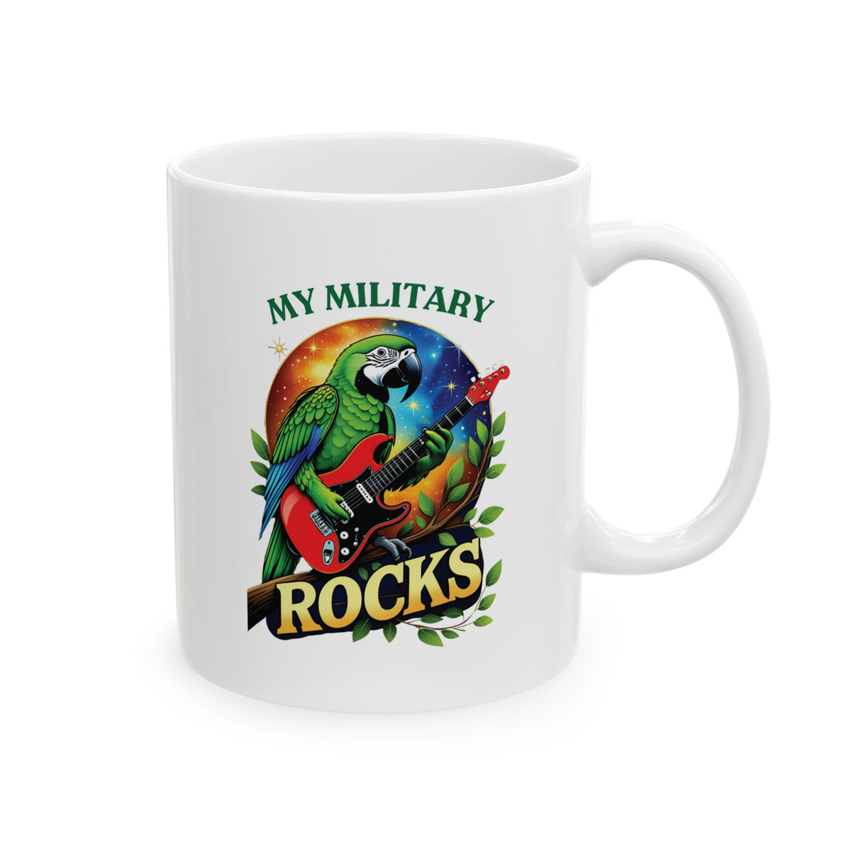 My Military Rocks Music Mug