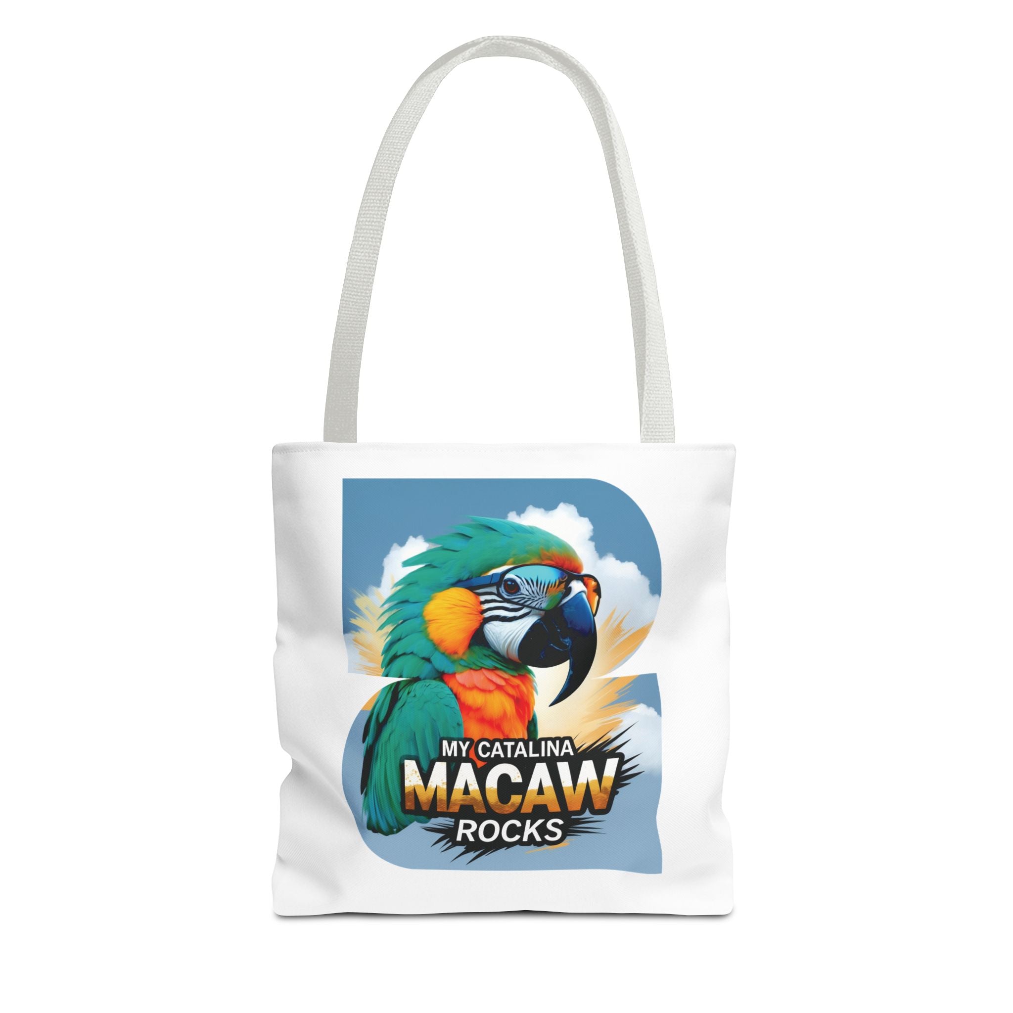My Catalina Macaw Rocks Tote Bag