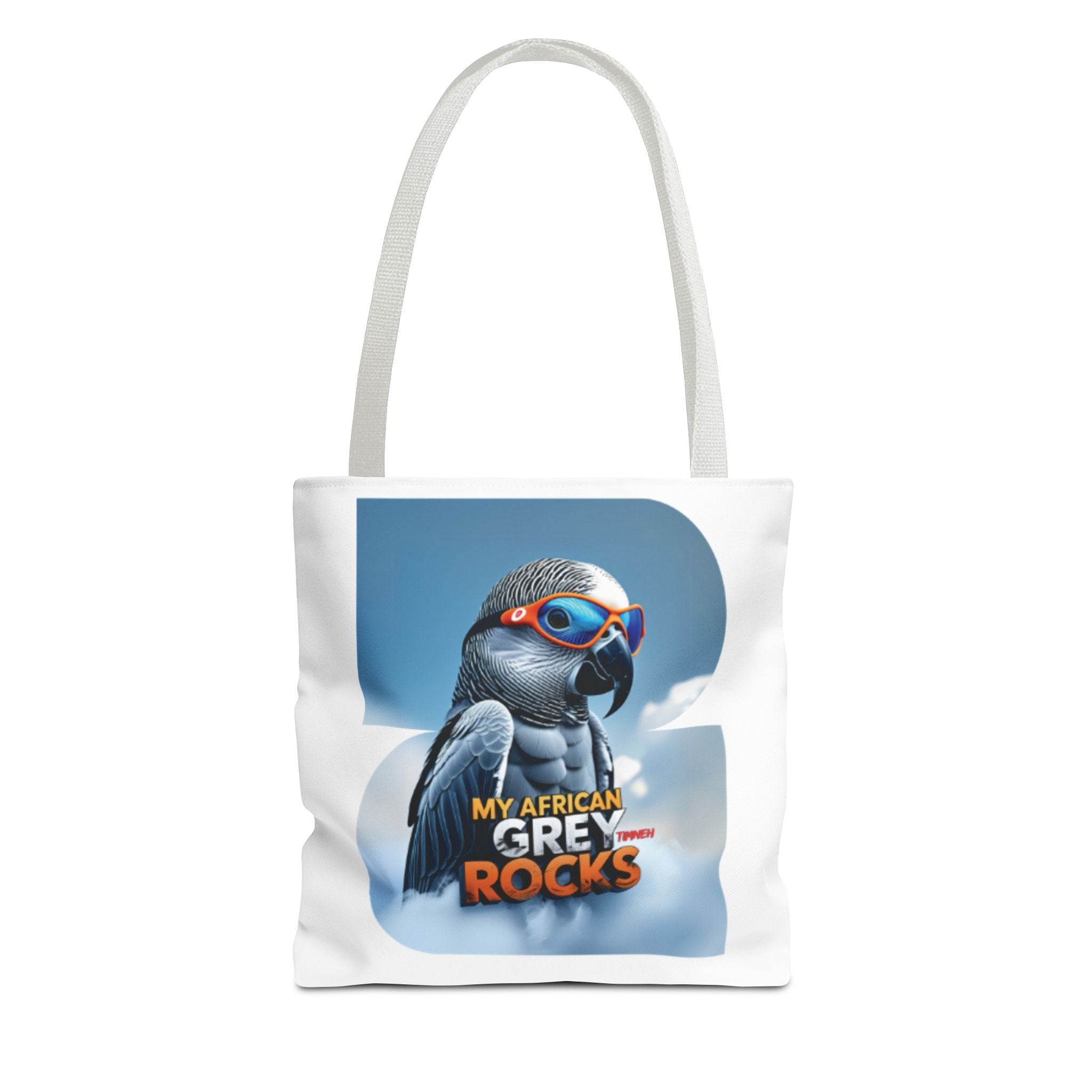 African Grey Timneh Rocks Tote Bag