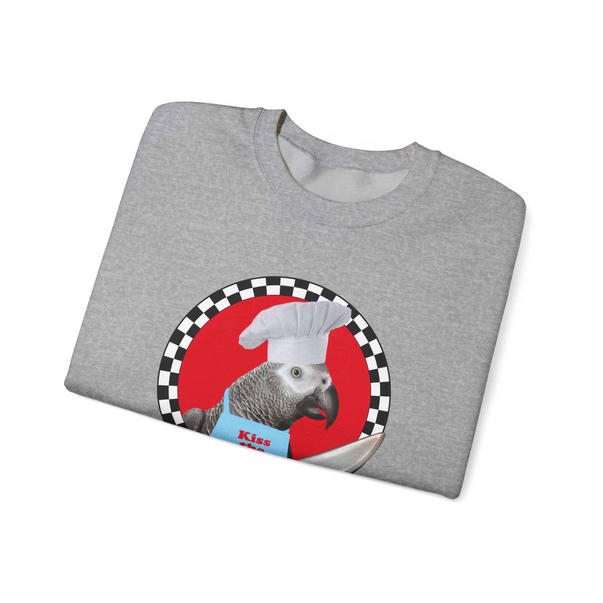 Kiss The Cook African Grey Sweatshirt