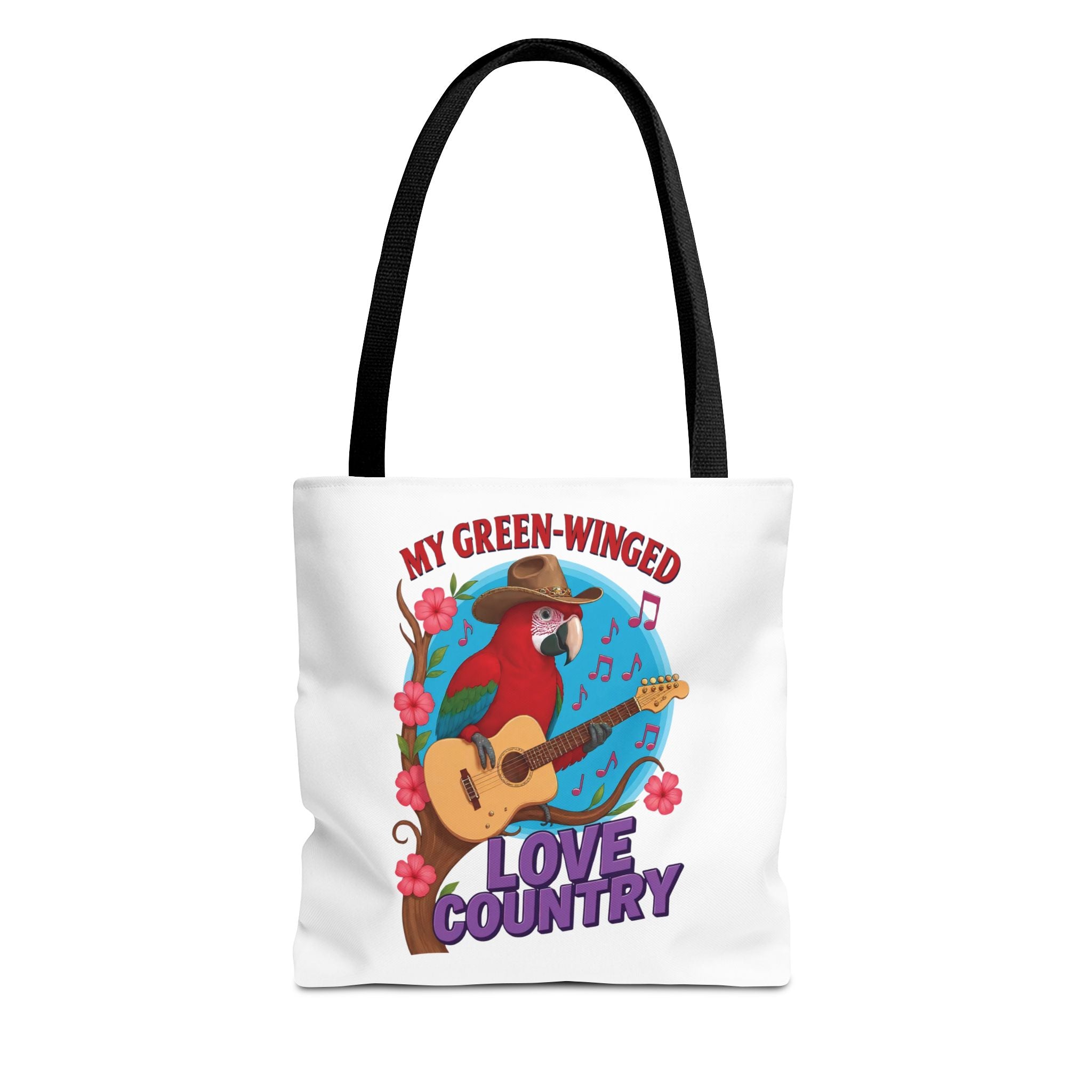 Green Winged Loves Country Tote Bag