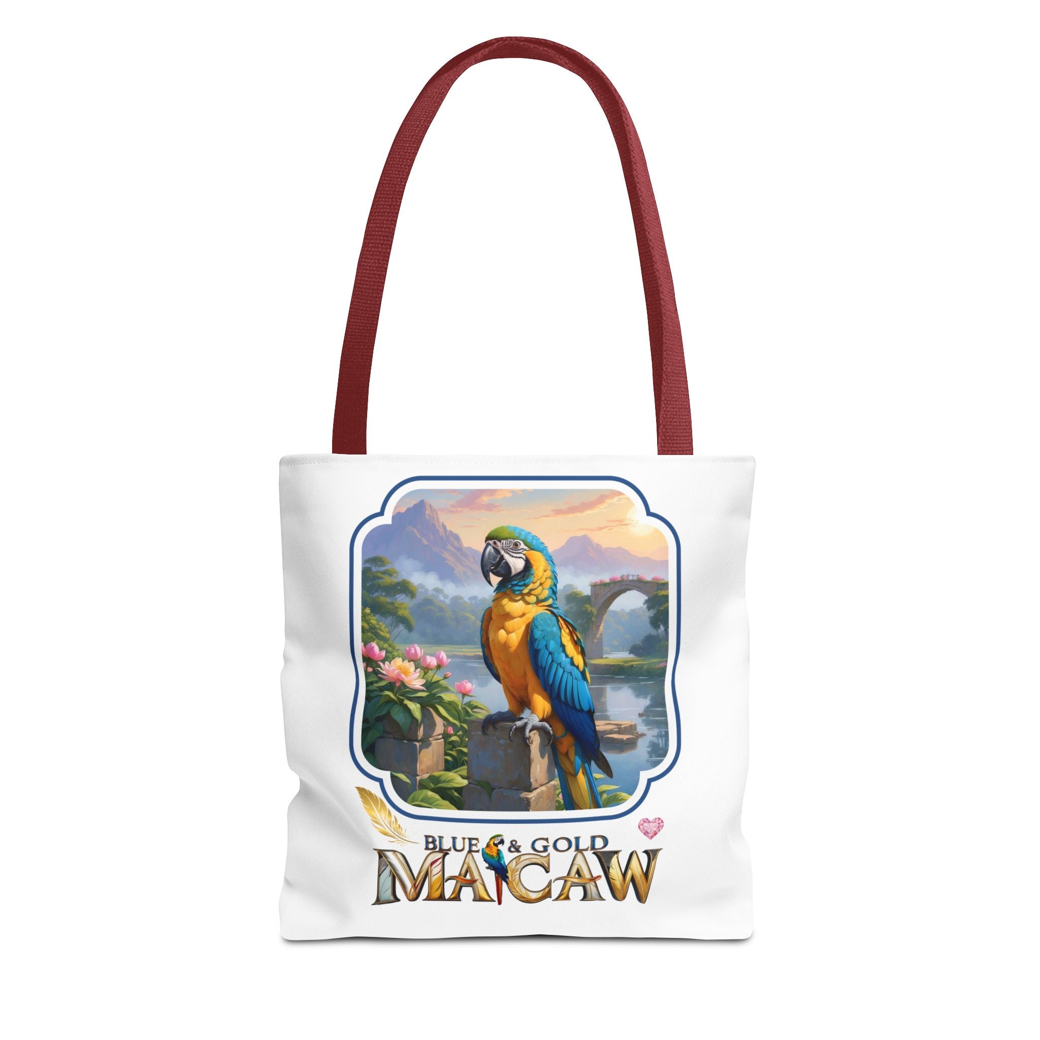 Blue & Gold Macaw Tote Bag